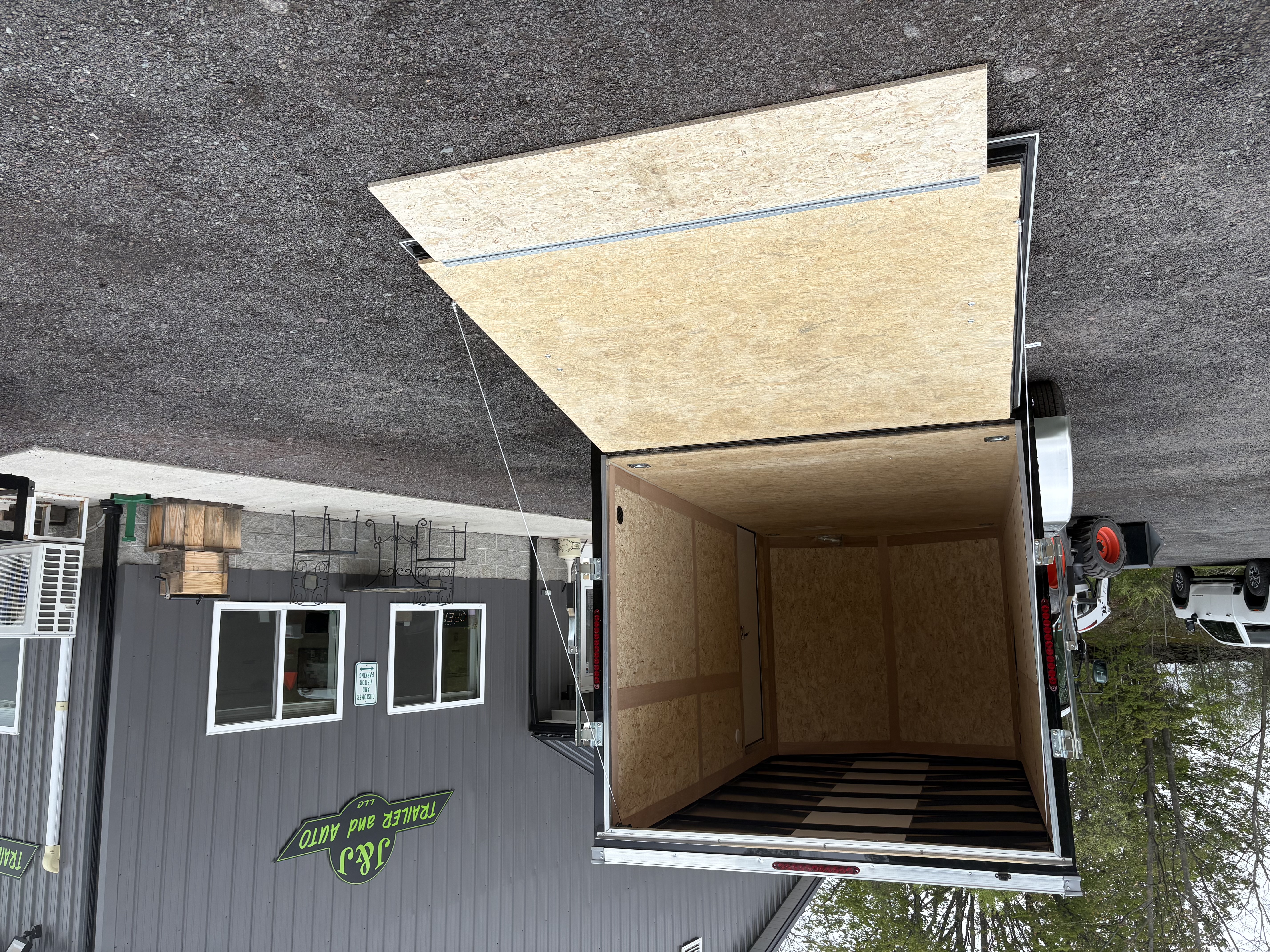 New 2026 Haulmark 7x14 7K 6'6" Interior Height Passport Deluxe Cargo / Enclosed Trailer with Rear Ramp Door