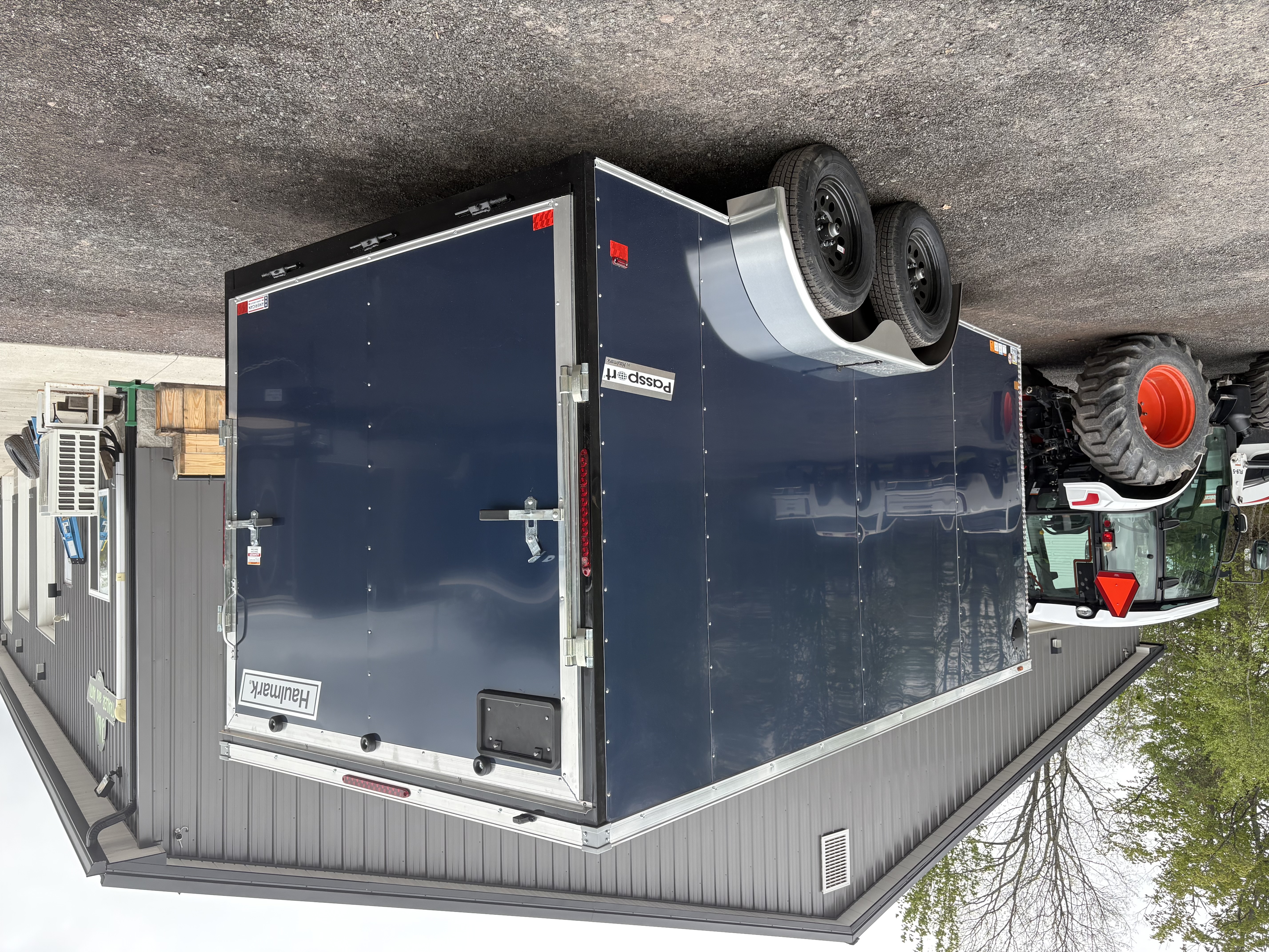 New 2026 Haulmark 7x14 7K 6'6" Interior Height Passport Deluxe Cargo / Enclosed Trailer with Rear Ramp Door