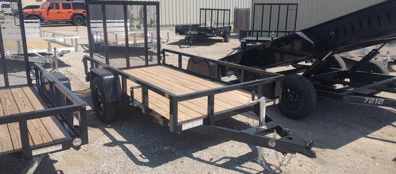 New 2026 Sure-Trac 5x10 Tube Top 3K Utility Trailer
