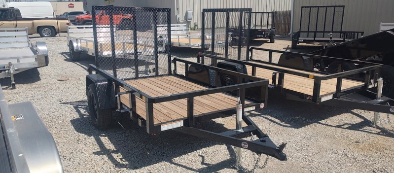New 2026 Sure-Trac 5x8 Tube Top 3K Utility Trailer