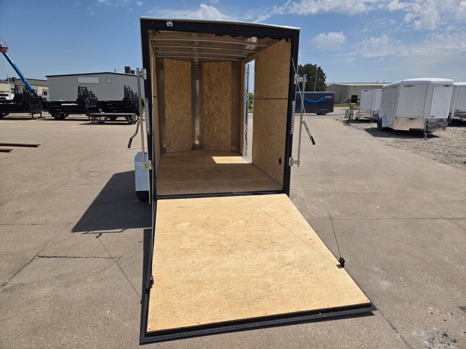 New 2026 H&H Trailers 6x10 HH Series Flat Top V-Nose 3K Cargo / Enclosed Trailer