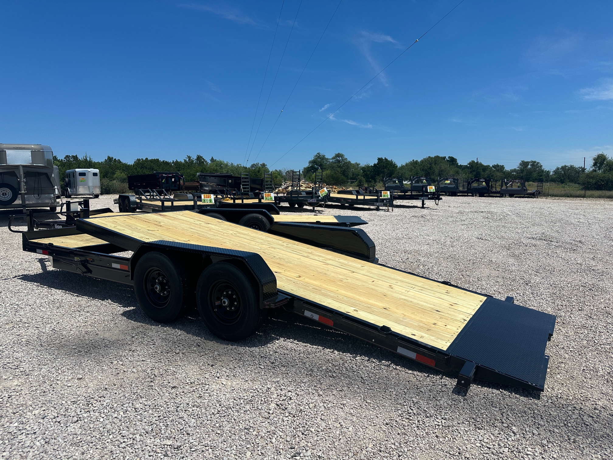 New 2026 Lion - 83" X 22 - Tilt Trailer - 14K GVWR -