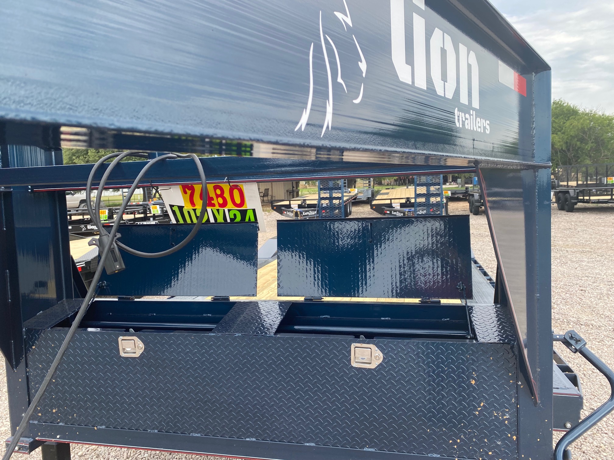 New 2026 Lion - 102" X 24' Drive Over Fender Trailer - SUR