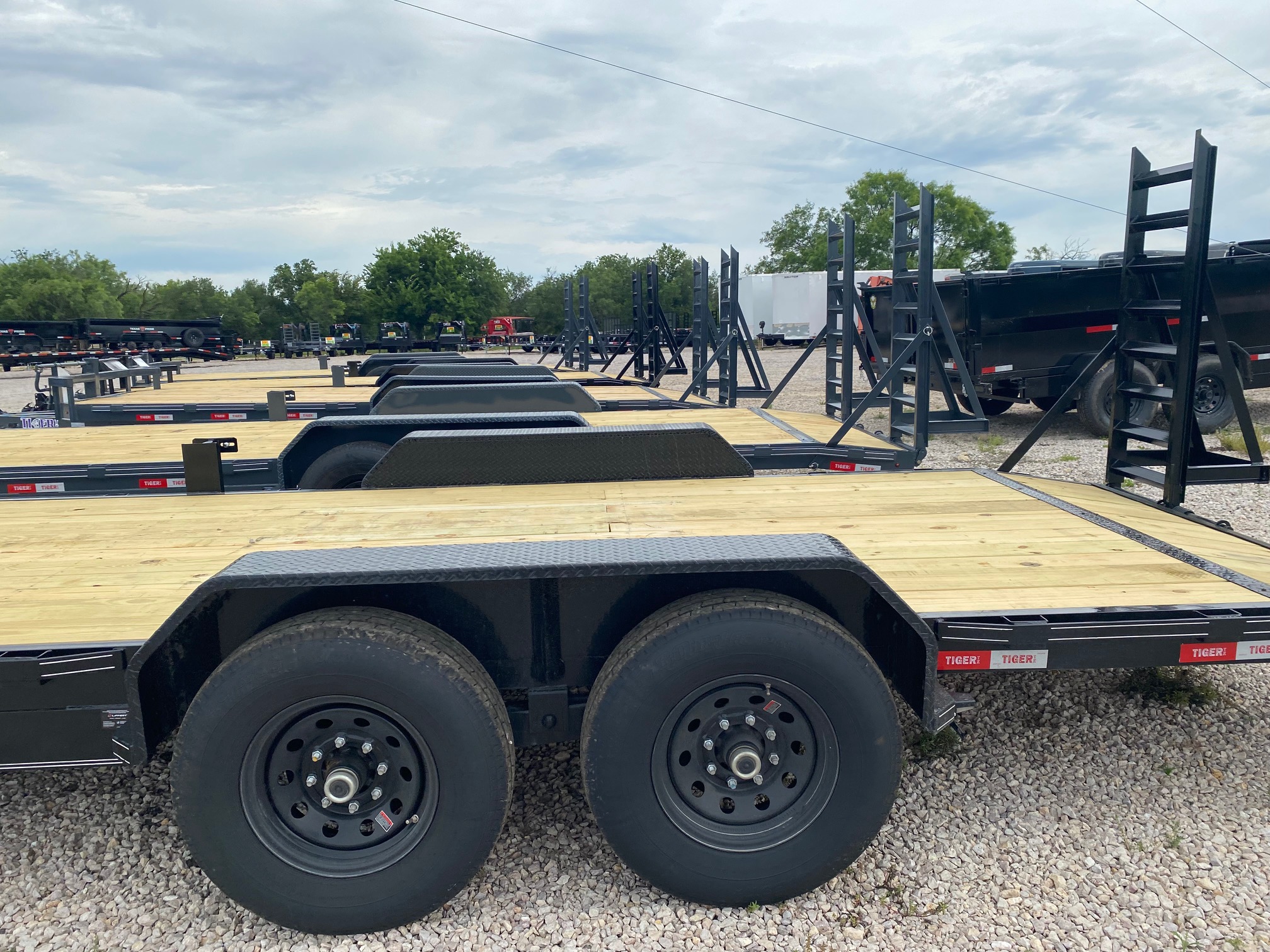 New 2026 Tiger Trailers -- 83 "X 24'- BP Equipment Trailer
