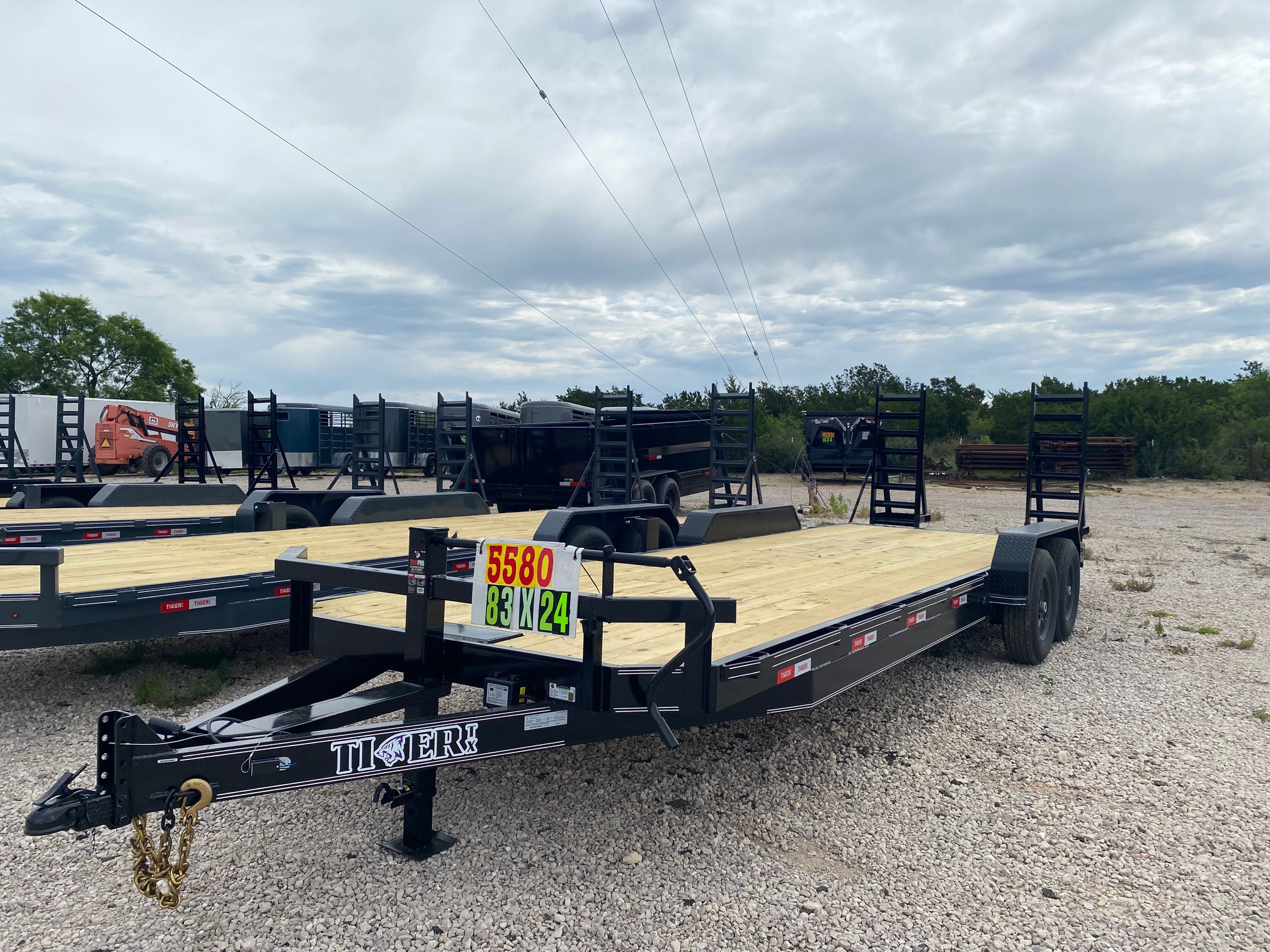 New 2026 Tiger Trailers -- 83 "X 24'- BP Equipment Trailer