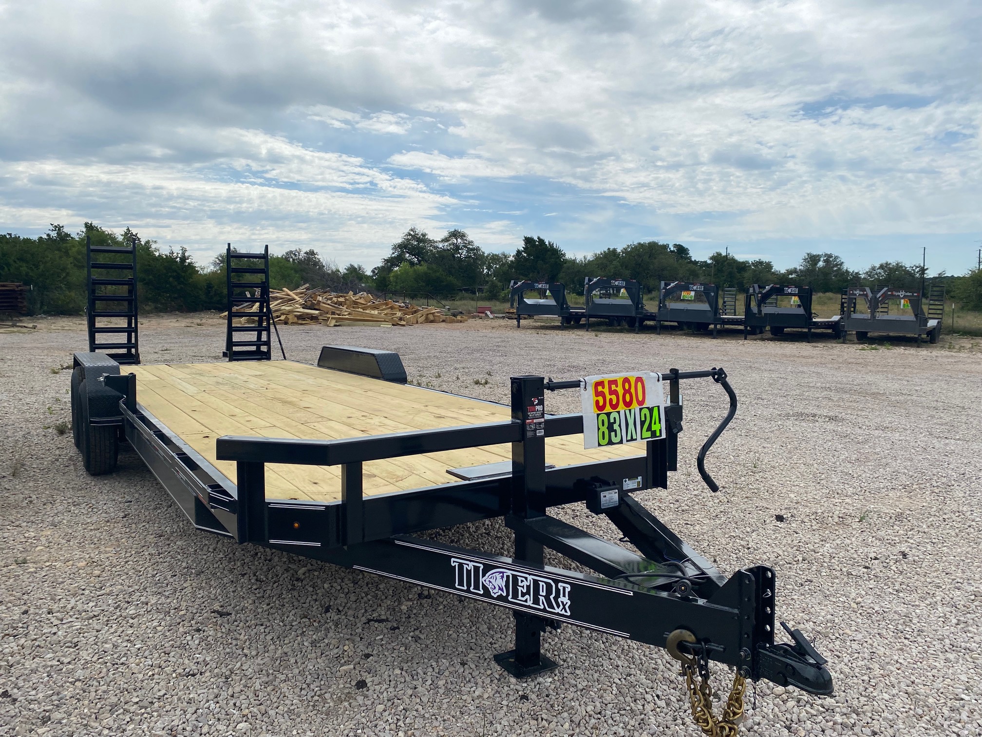 New 2026 Tiger Trailers -- 83  X 24'- BP Equipment Trailer
