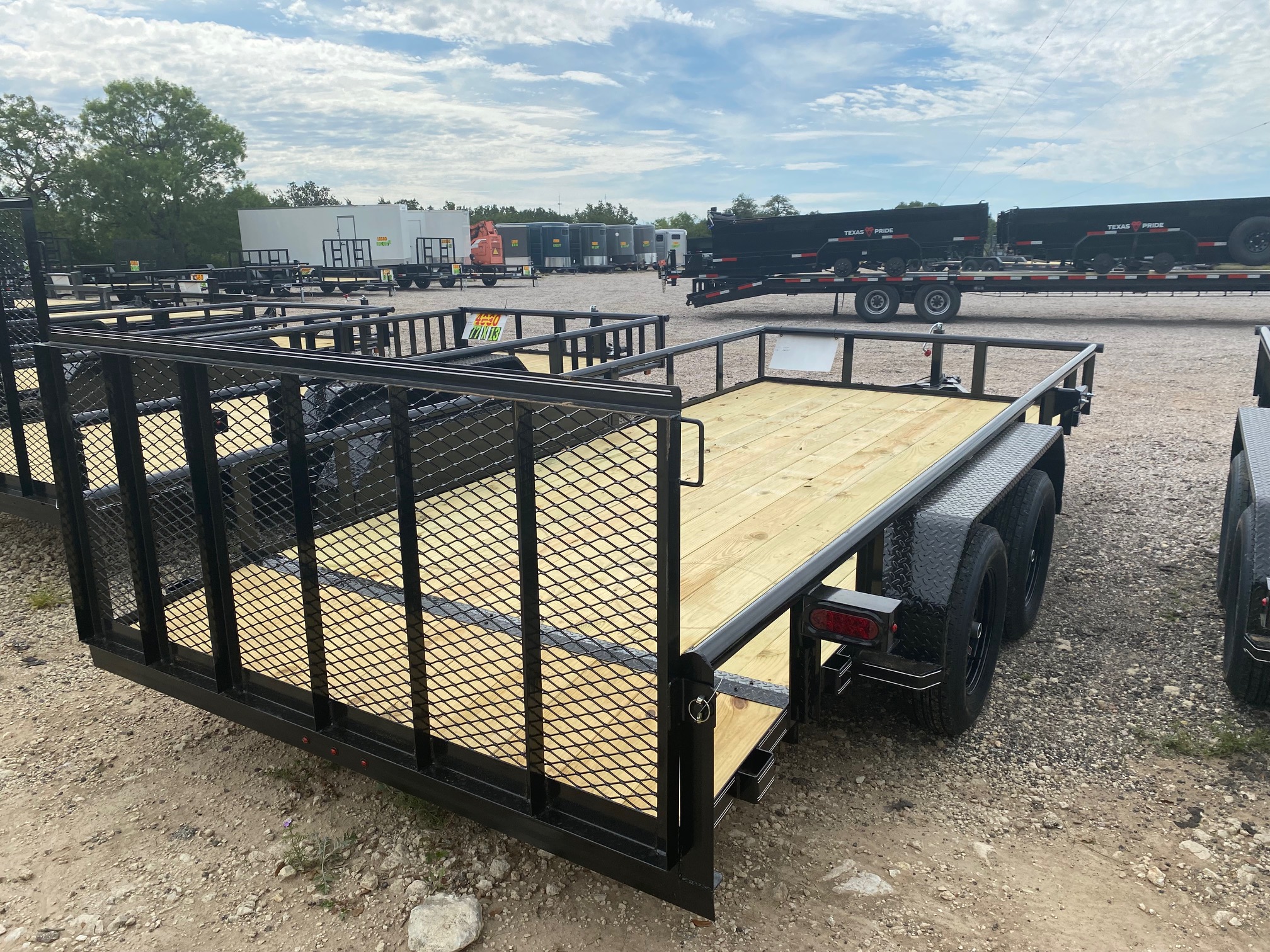 New 2026 Tiger 83" x 16' - Utility Trailer - Gate - Brakes