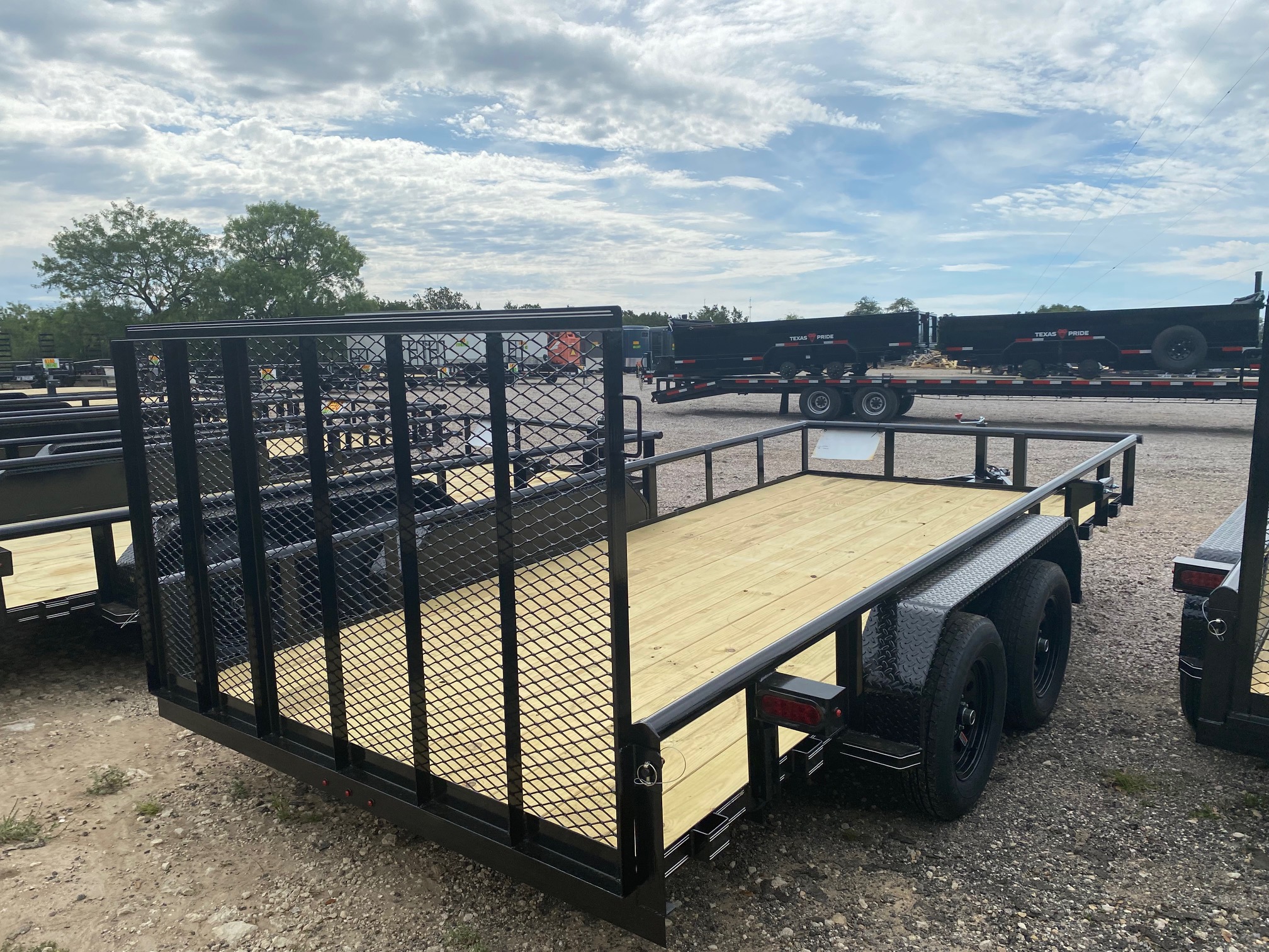 New 2026 Tiger 83" x 16' - Utility Trailer - Gate - Brakes
