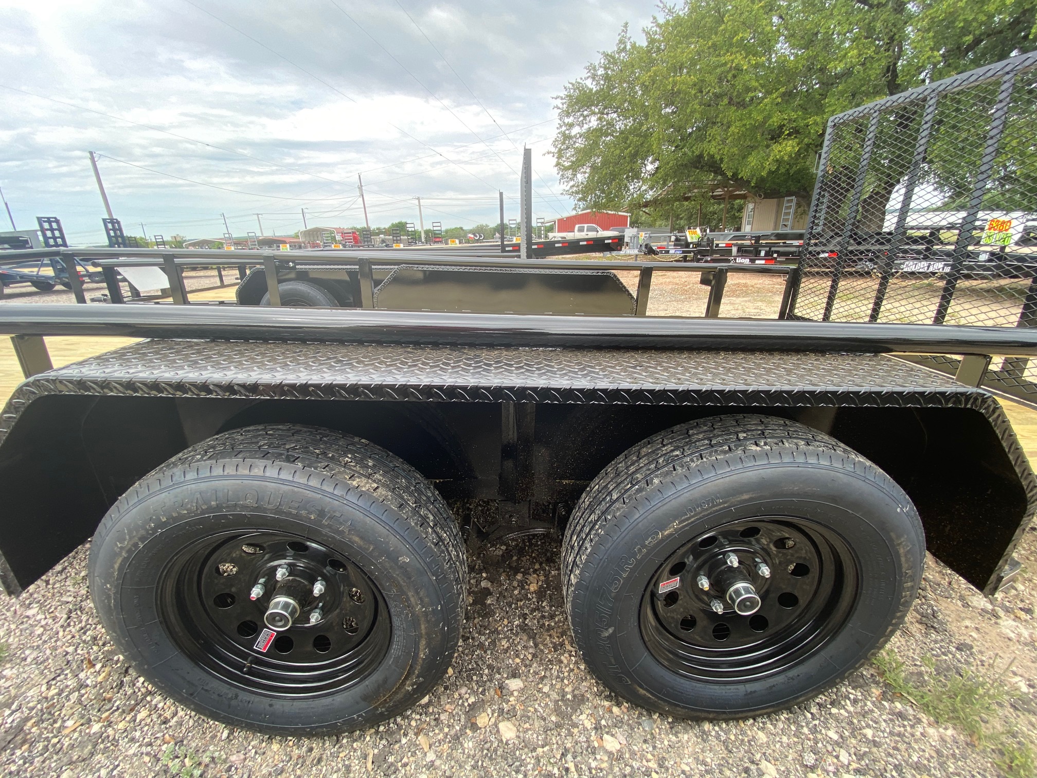 New 2026 Tiger 83" x 16' - Utility Trailer - Gate - Brakes