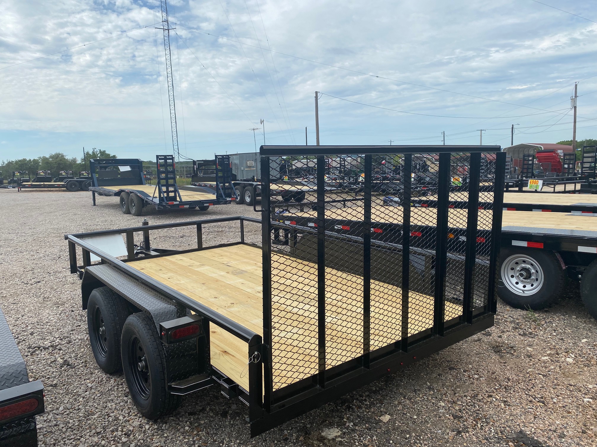 New 2026 Tiger 83" x 12' - Utility Trailer - Gate