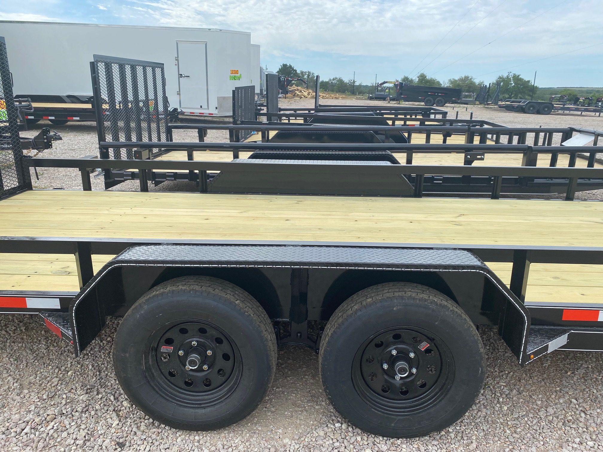 New 2026 Lacosta - 83" x 20' - Utility Trailer - Gate - Brakes