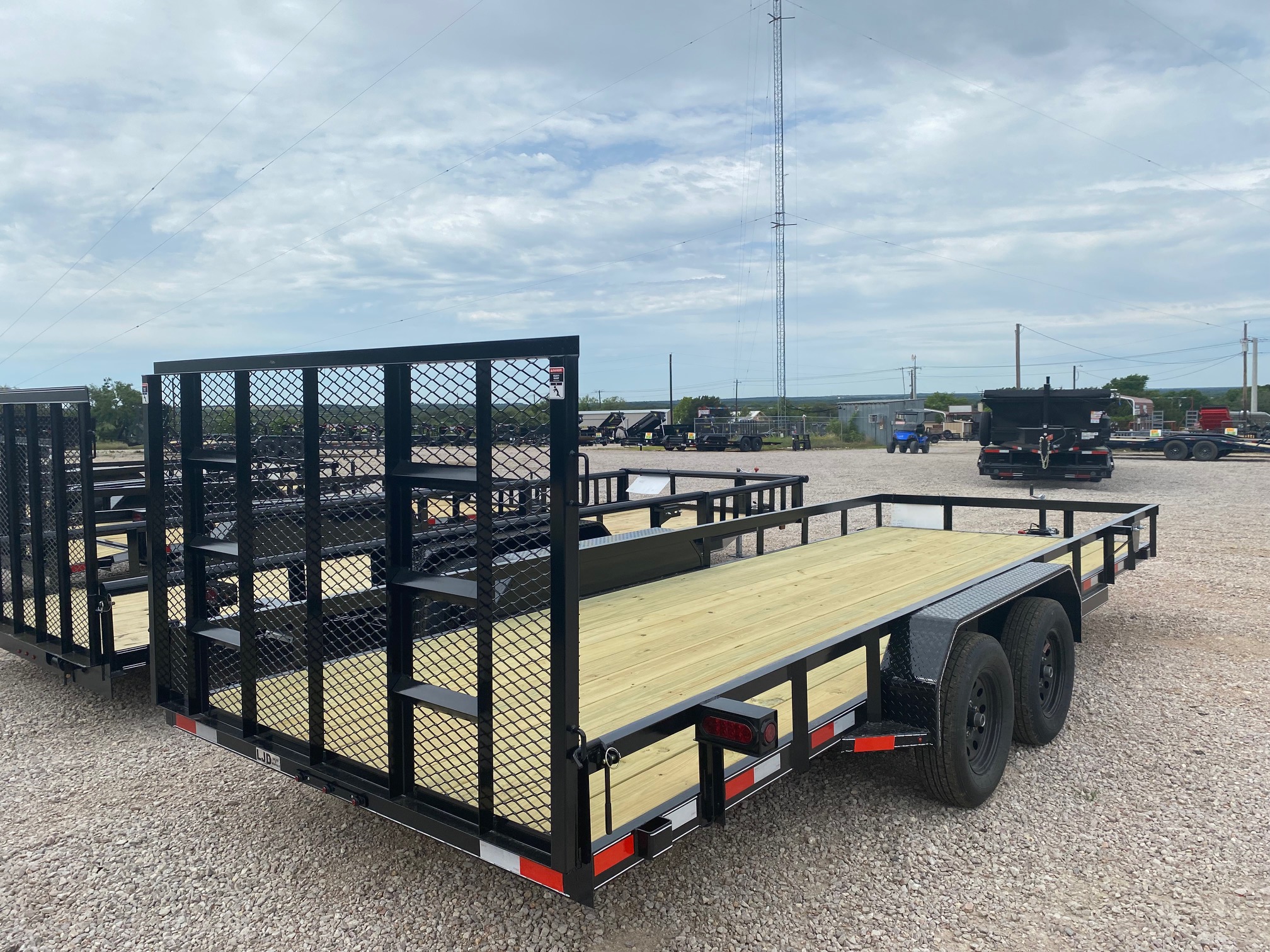 New 2026 Lacosta - 83" x 20' - Utility Trailer - Gate - Brakes