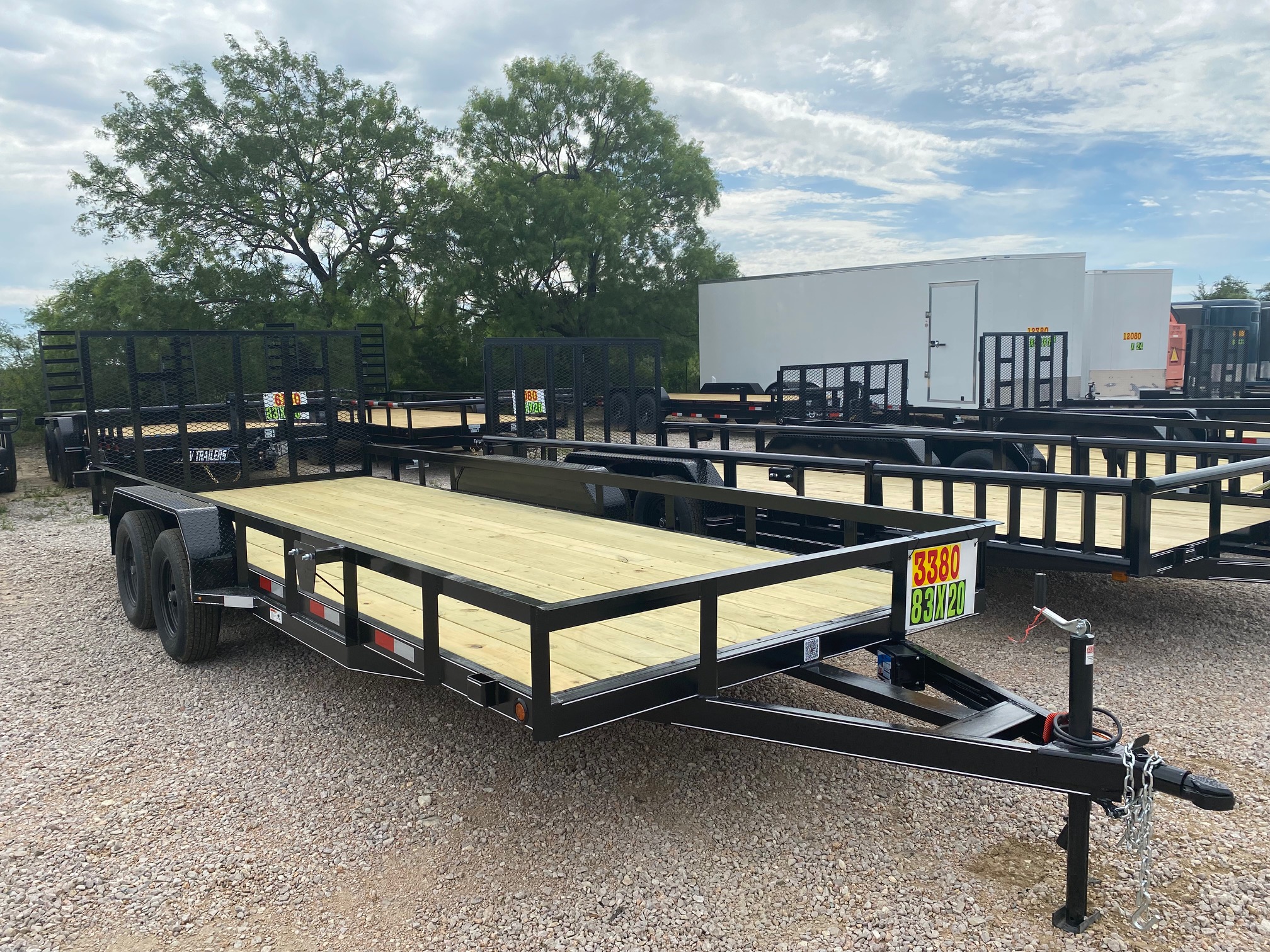 New 2026 Lacosta - 83" x 20' - Utility Trailer - Gate - Brakes
