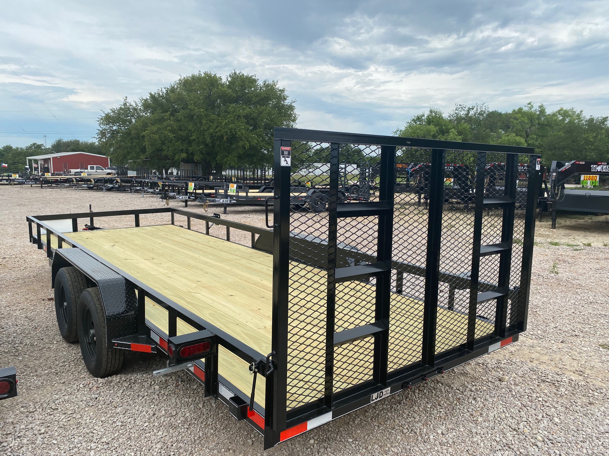 New 2026 Lacosta - 83" x 20' - Utility Trailer - Gate - Brakes