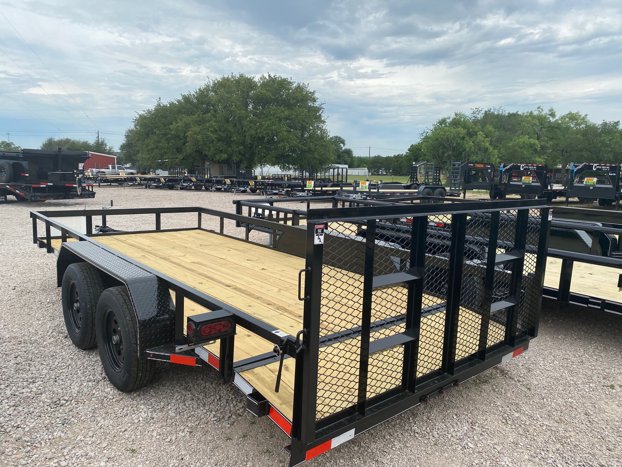 New 2026 Lacosta Trailers - 4' Gate - 83" x 16' Utility Trailer