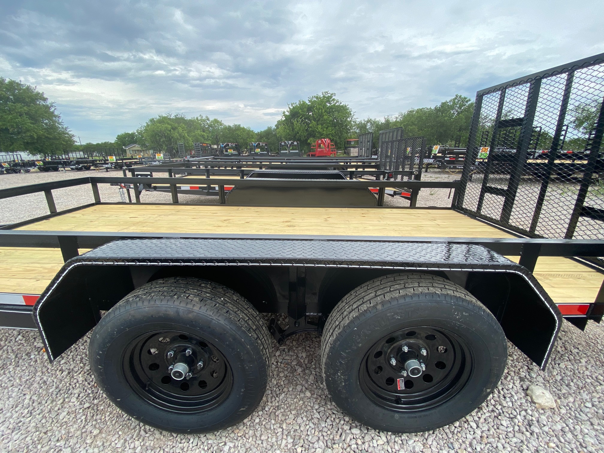 New 2026 Lacosta - 77 x 14 - Utility Trailer - Gate - Brakes