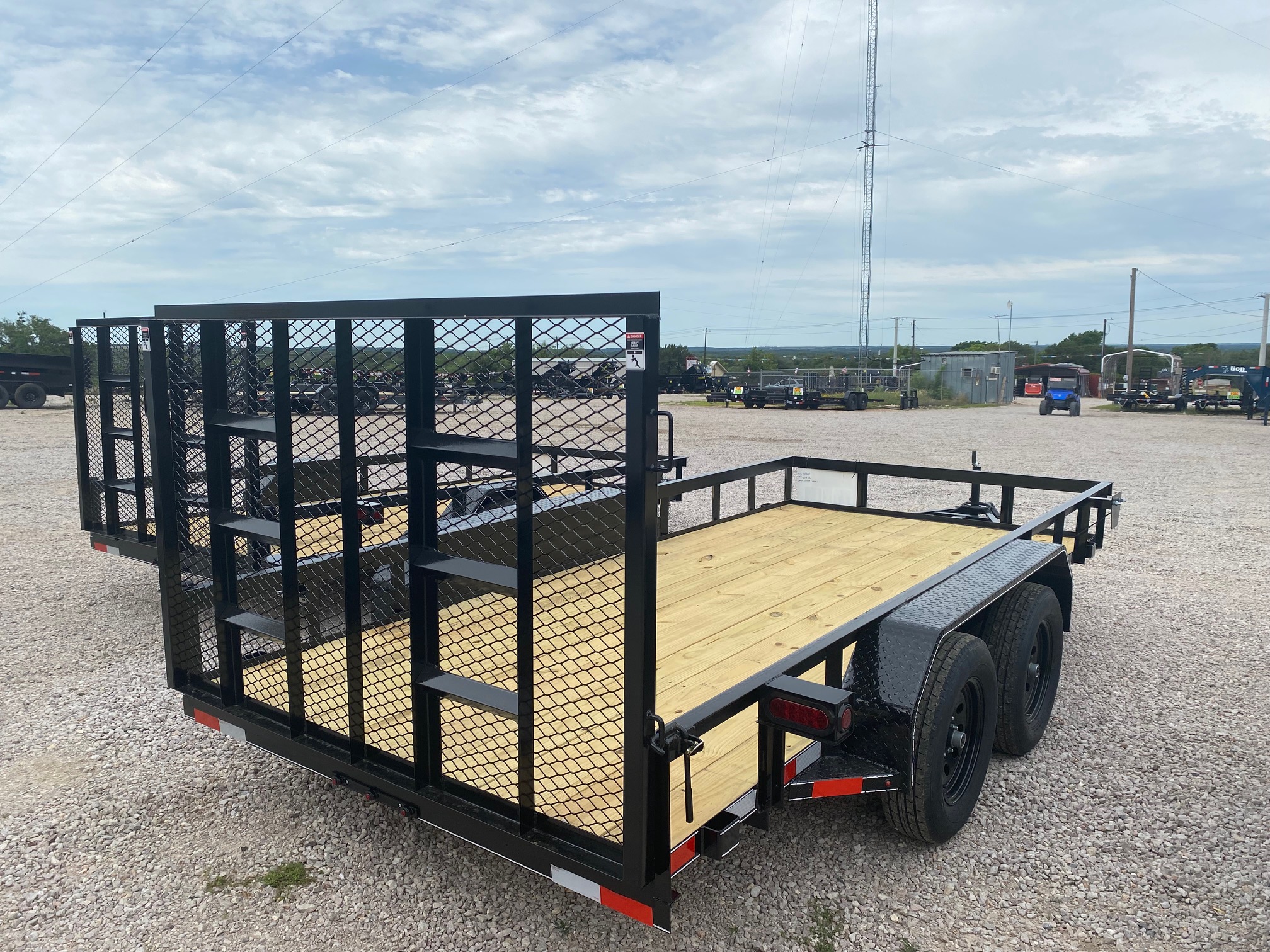 New 2026 Lacosta - 77 x 14 - Utility Trailer - Gate - Brakes
