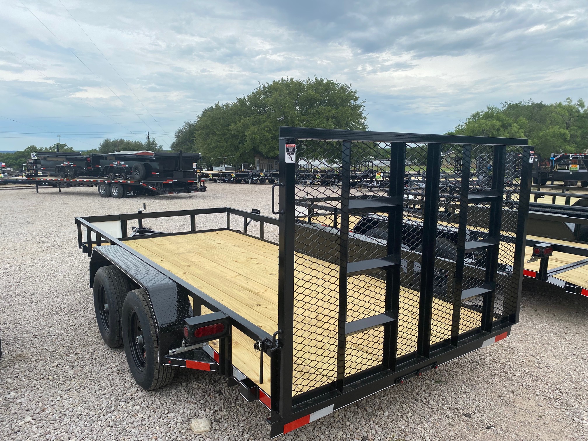 New 2026 Lacosta - 77 x 14 - Utility Trailer - Gate - Brakes