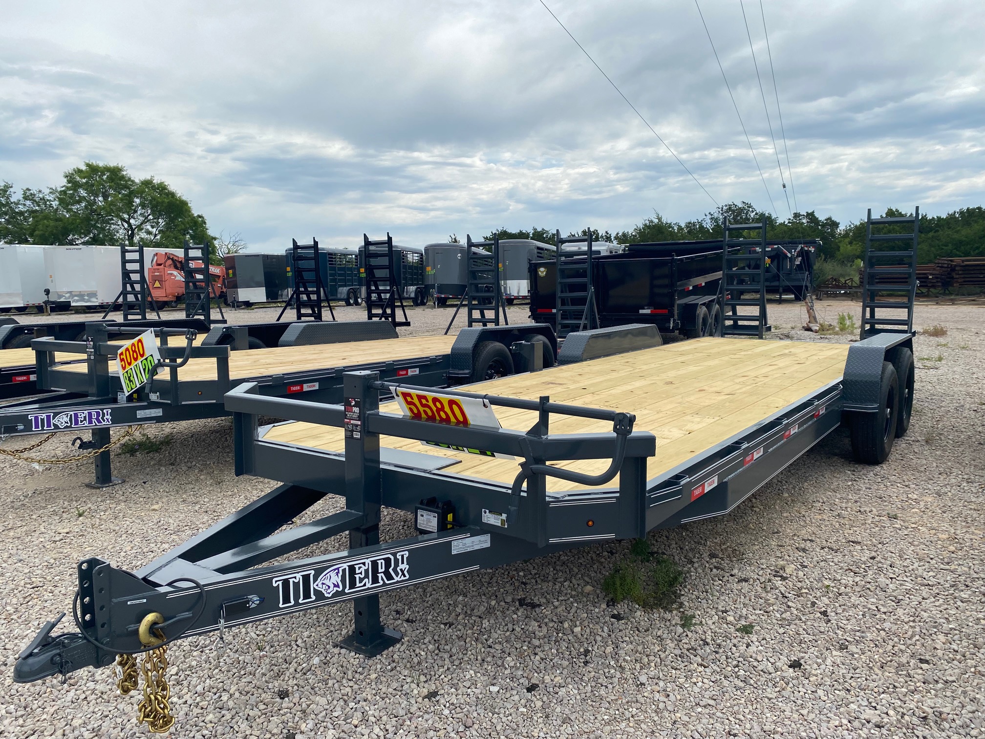 New 2026 Tiger Trailers -- 83 "X 24'- BP Equipment Trailer