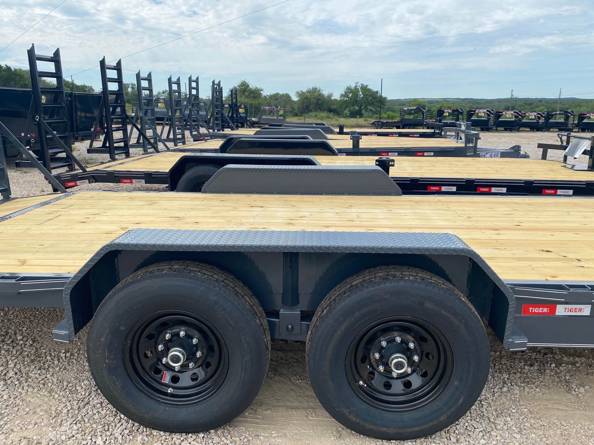 New 2026 Tiger Trailers -- 83 "X 22'- BP Equipment Trailer