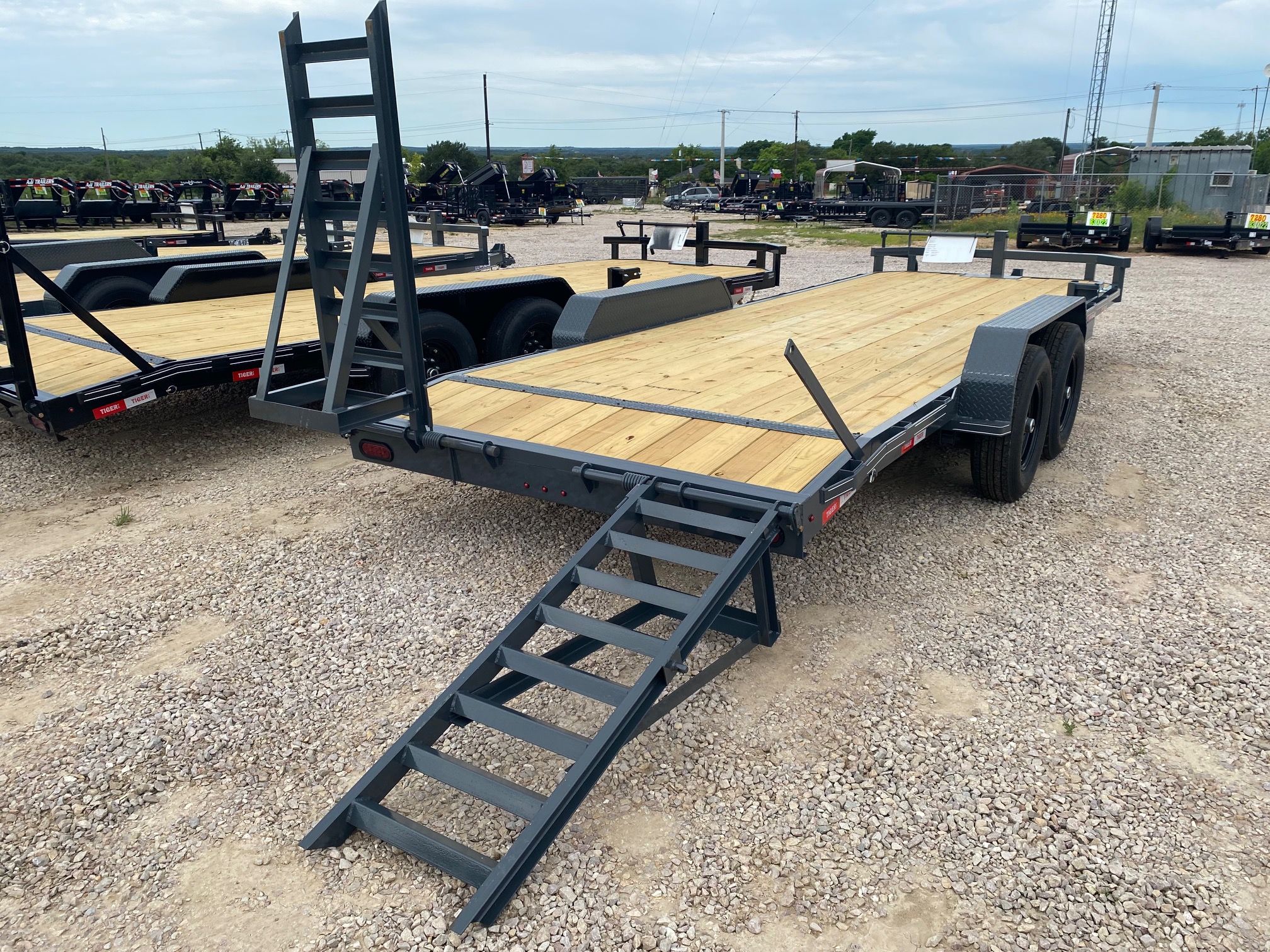 New 2026 Tiger Trailers -- 83 "X 22'- BP Equipment Trailer