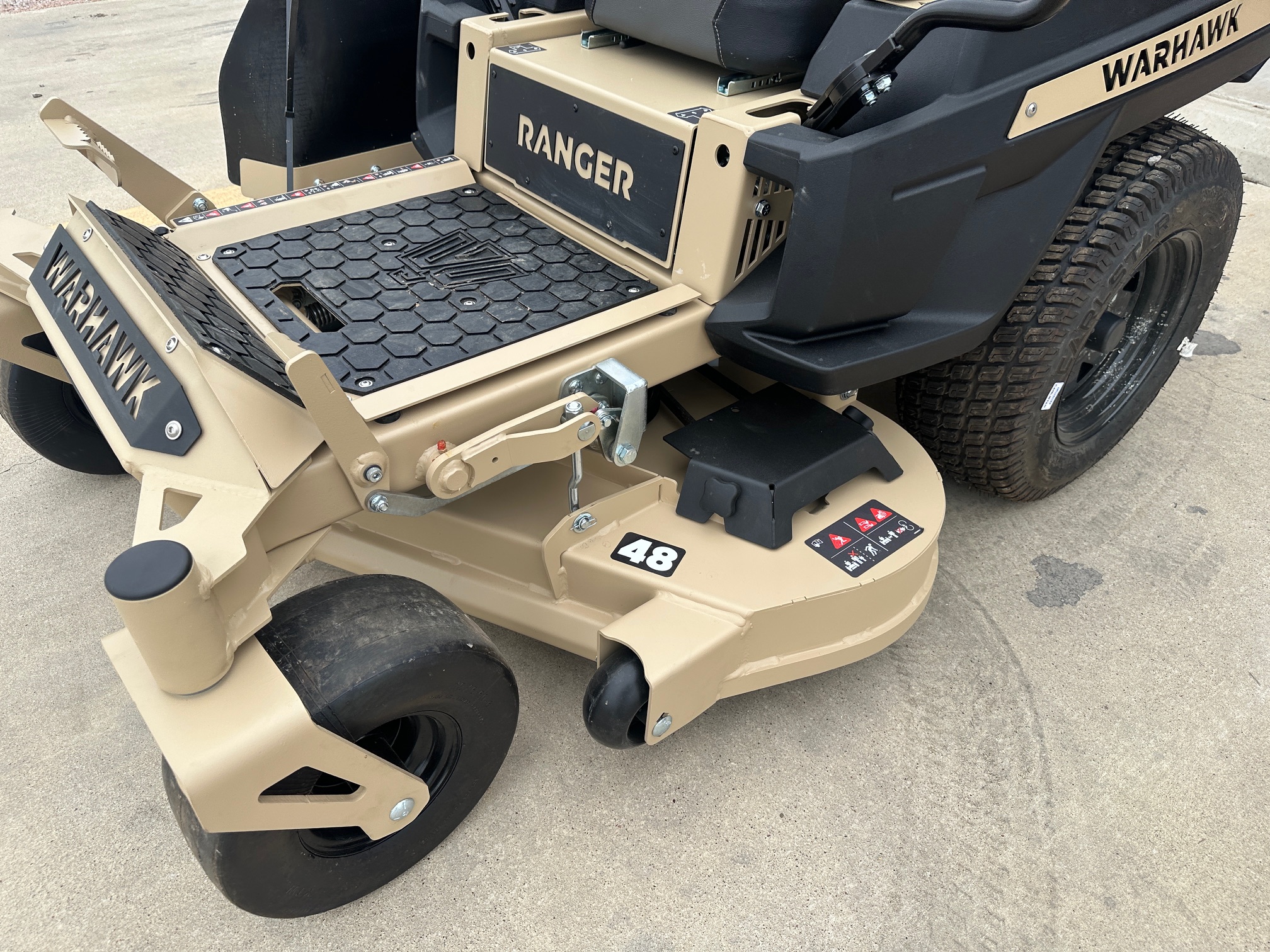 New 2025 Warhawk RANGER 48" Zero Turn Mower