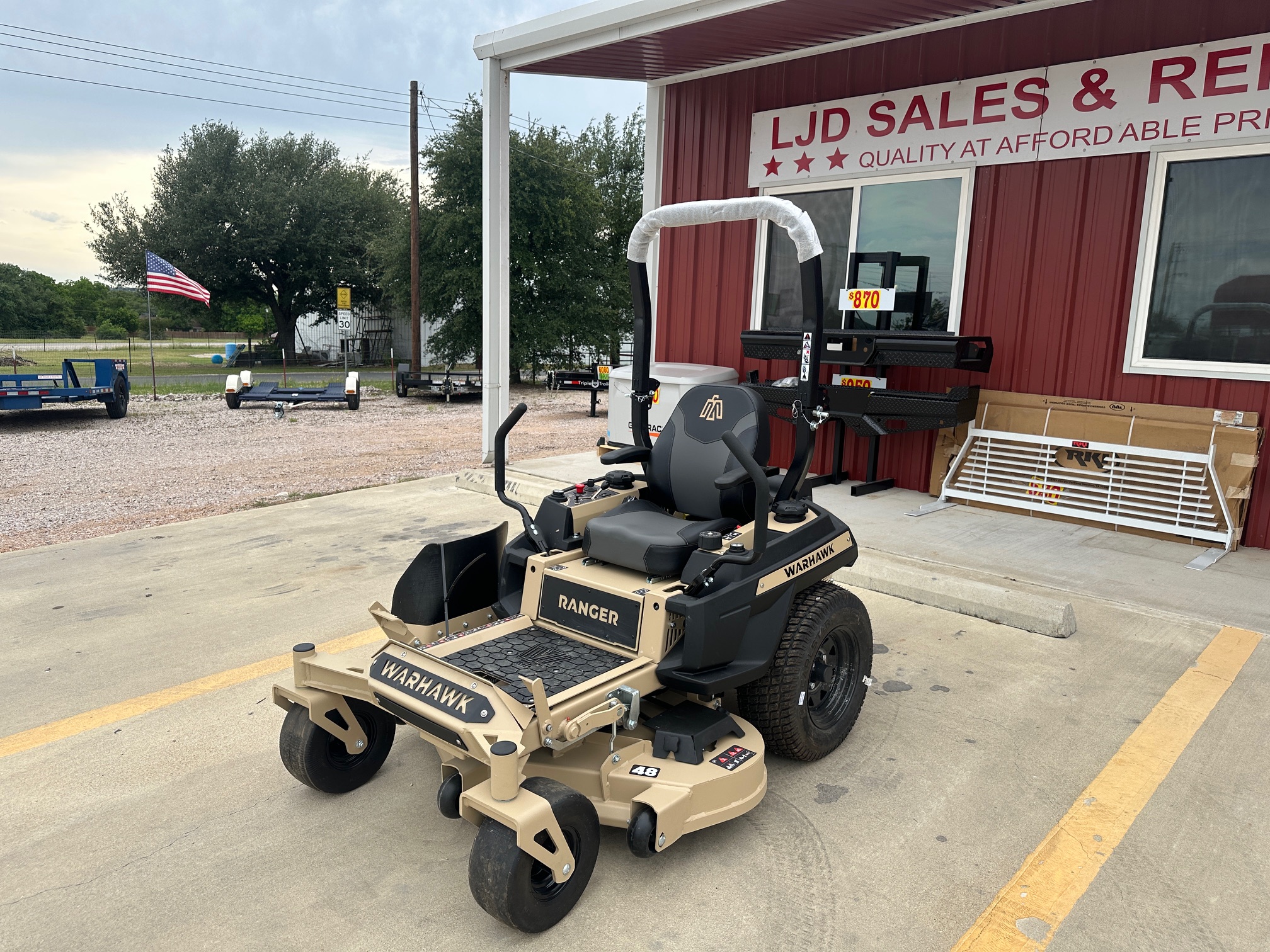 New 2025 Warhawk RANGER 48" Zero Turn Mower