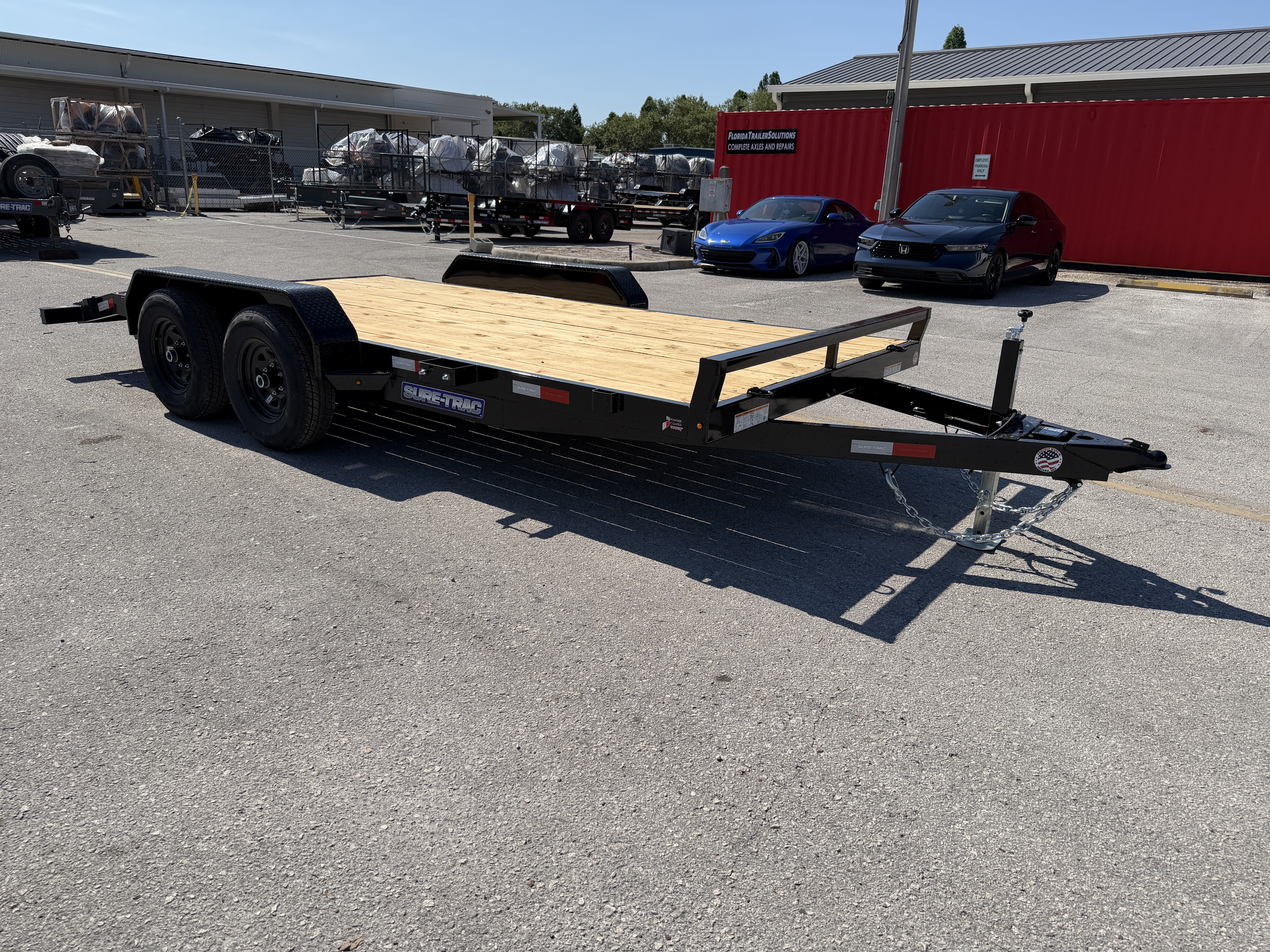 New 2026 Sure-Trac 7X16(14+2)10K Car Hauler