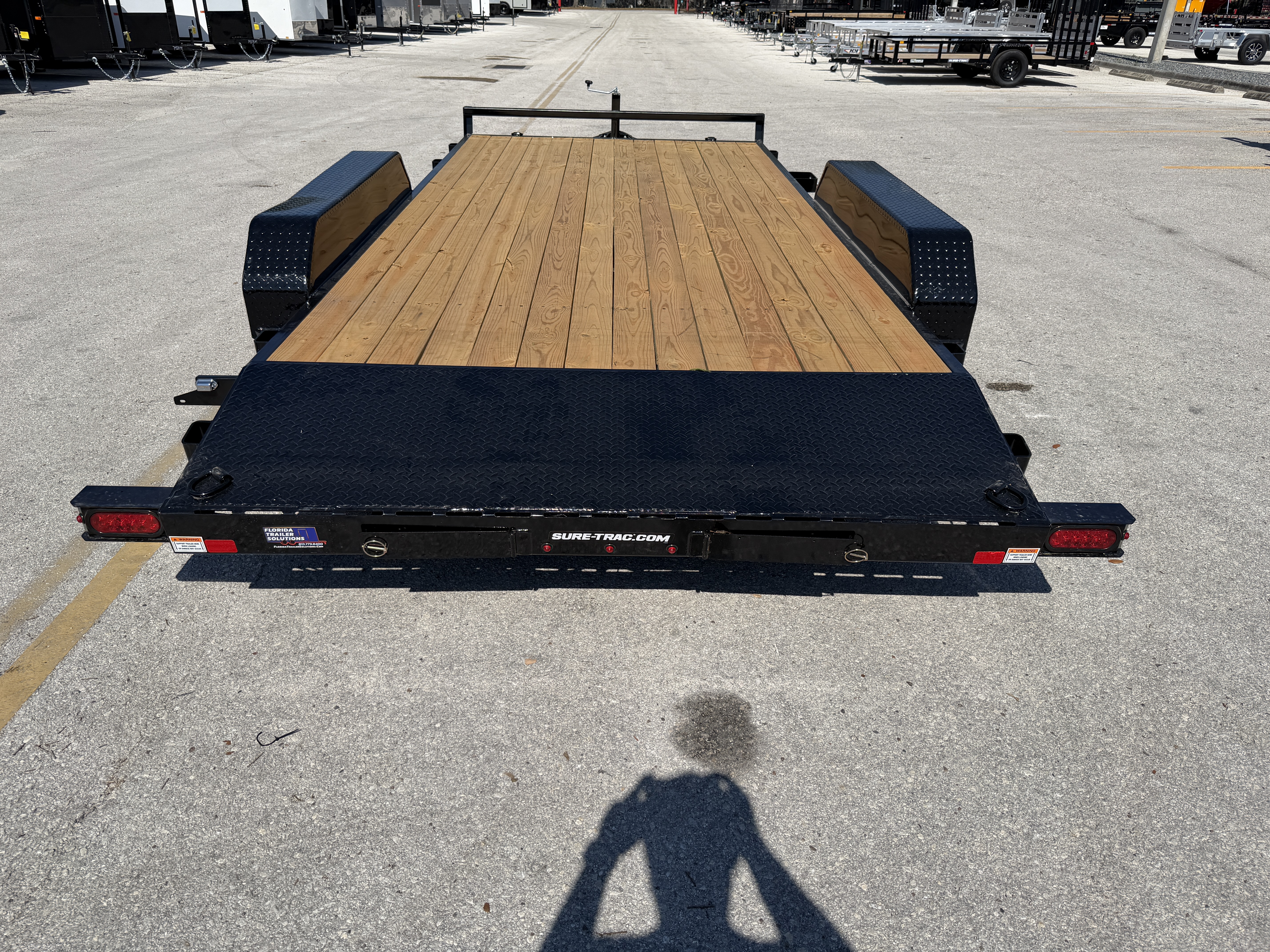 New 2026 Sure-Trac 7X16(14+2)10K Car Hauler
