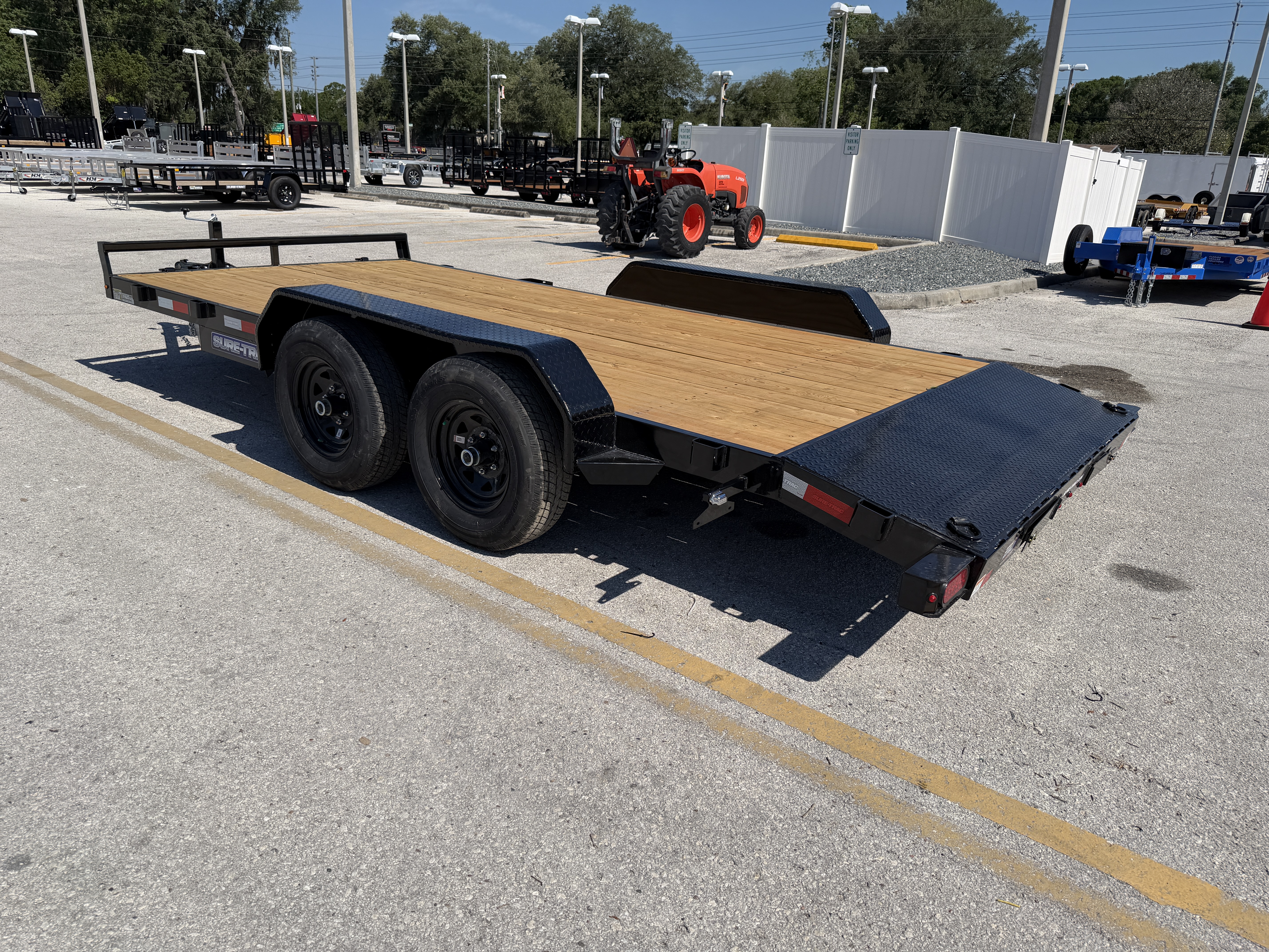 New 2026 Sure-Trac 7X16(14+2)10K Car Hauler