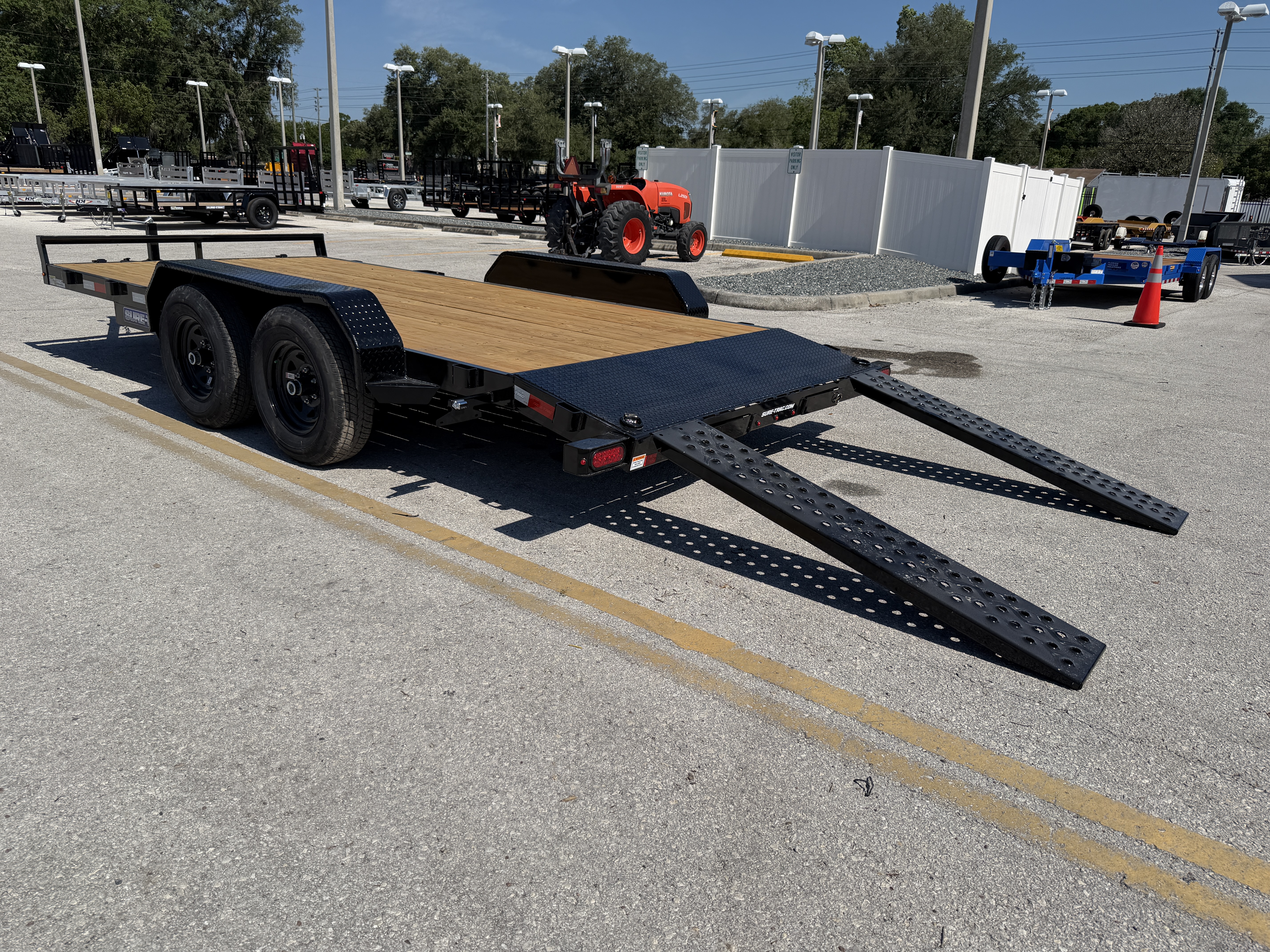 New 2026 Sure-Trac 7X16(14+2)10K Car Hauler