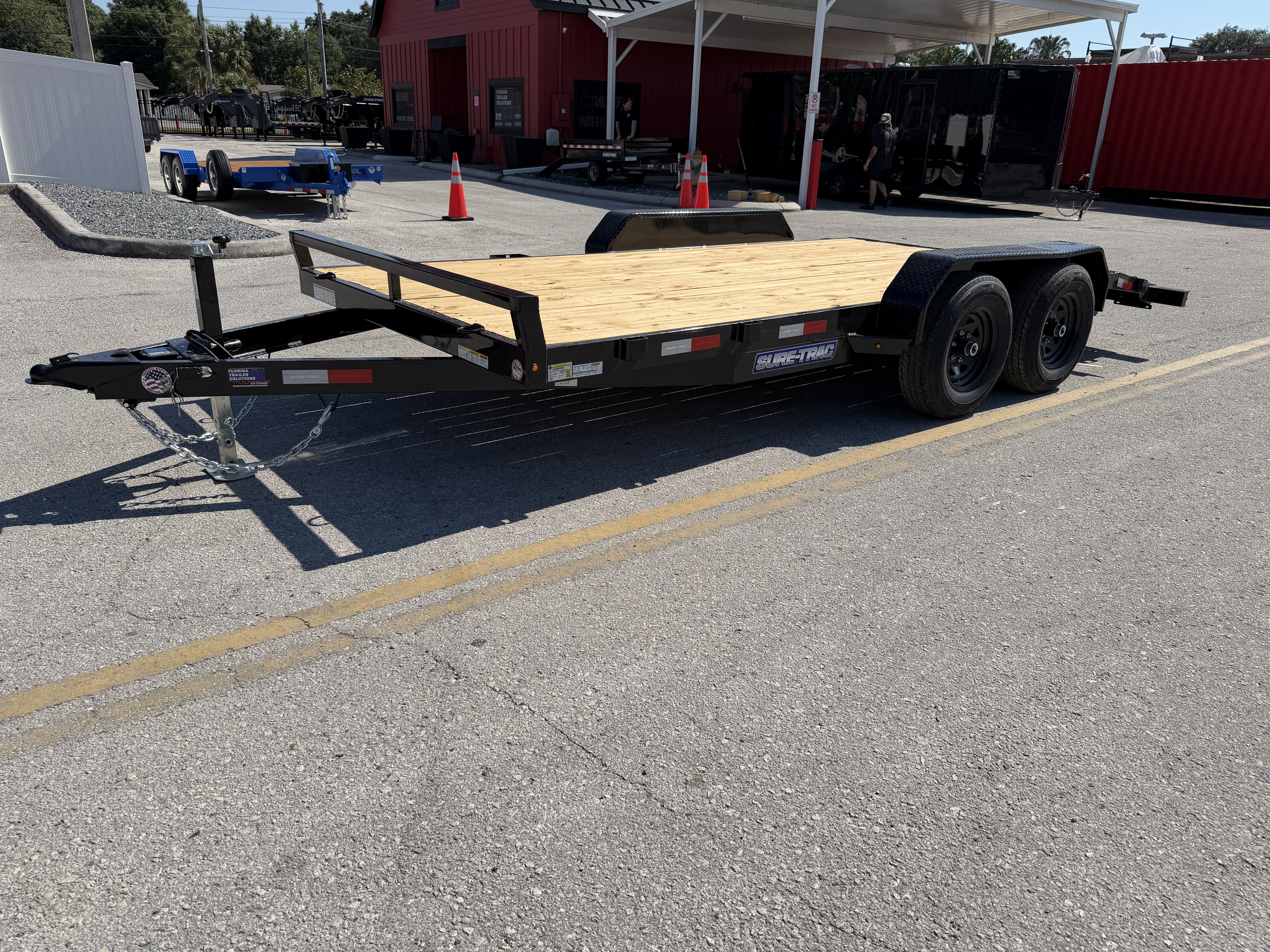New 2026 Sure-Trac 7X16(14+2)10K Car Hauler