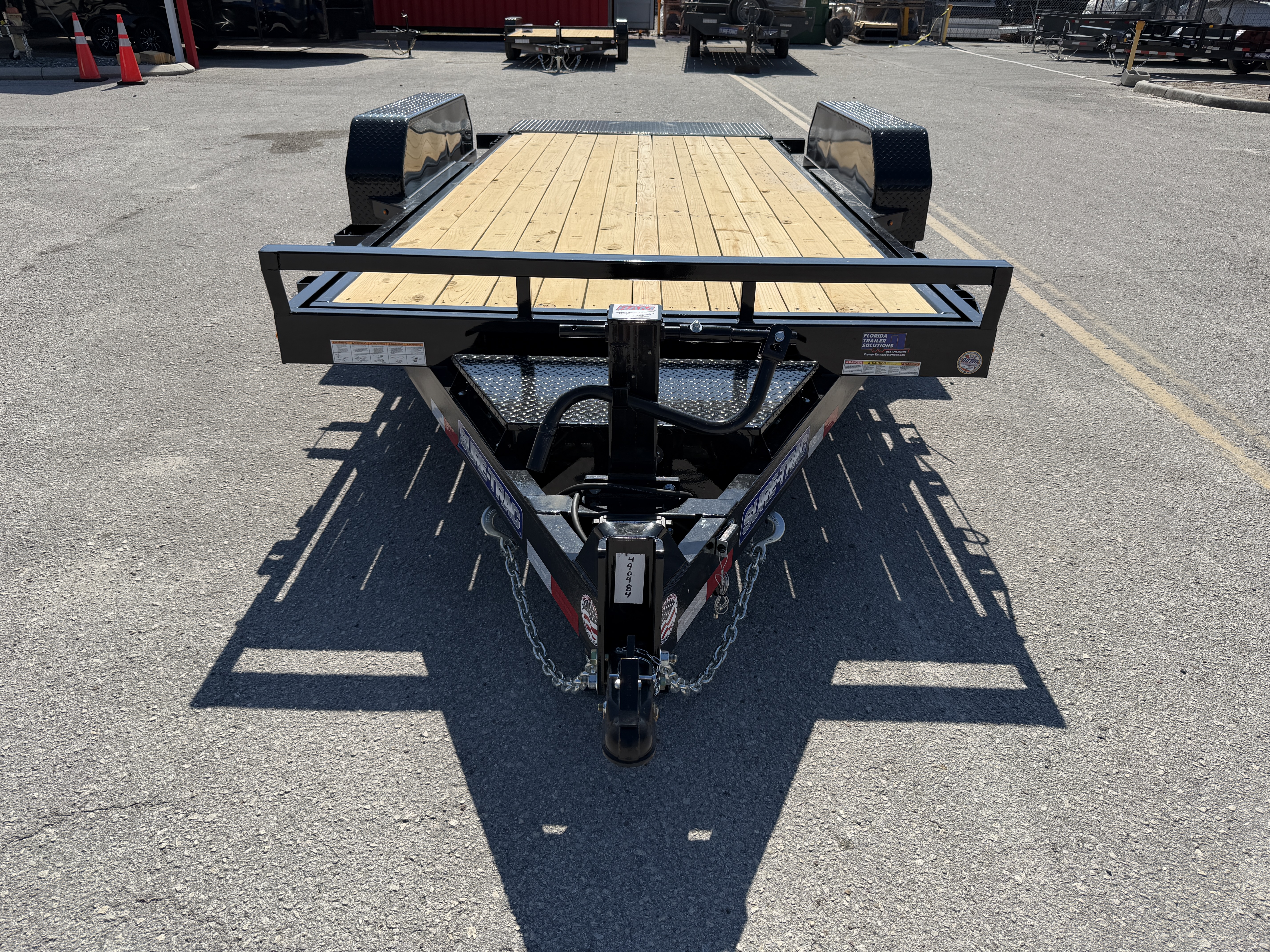 New 2026 Sure-Trac 7X16 14K Tilt Deck Equipment Trailer
