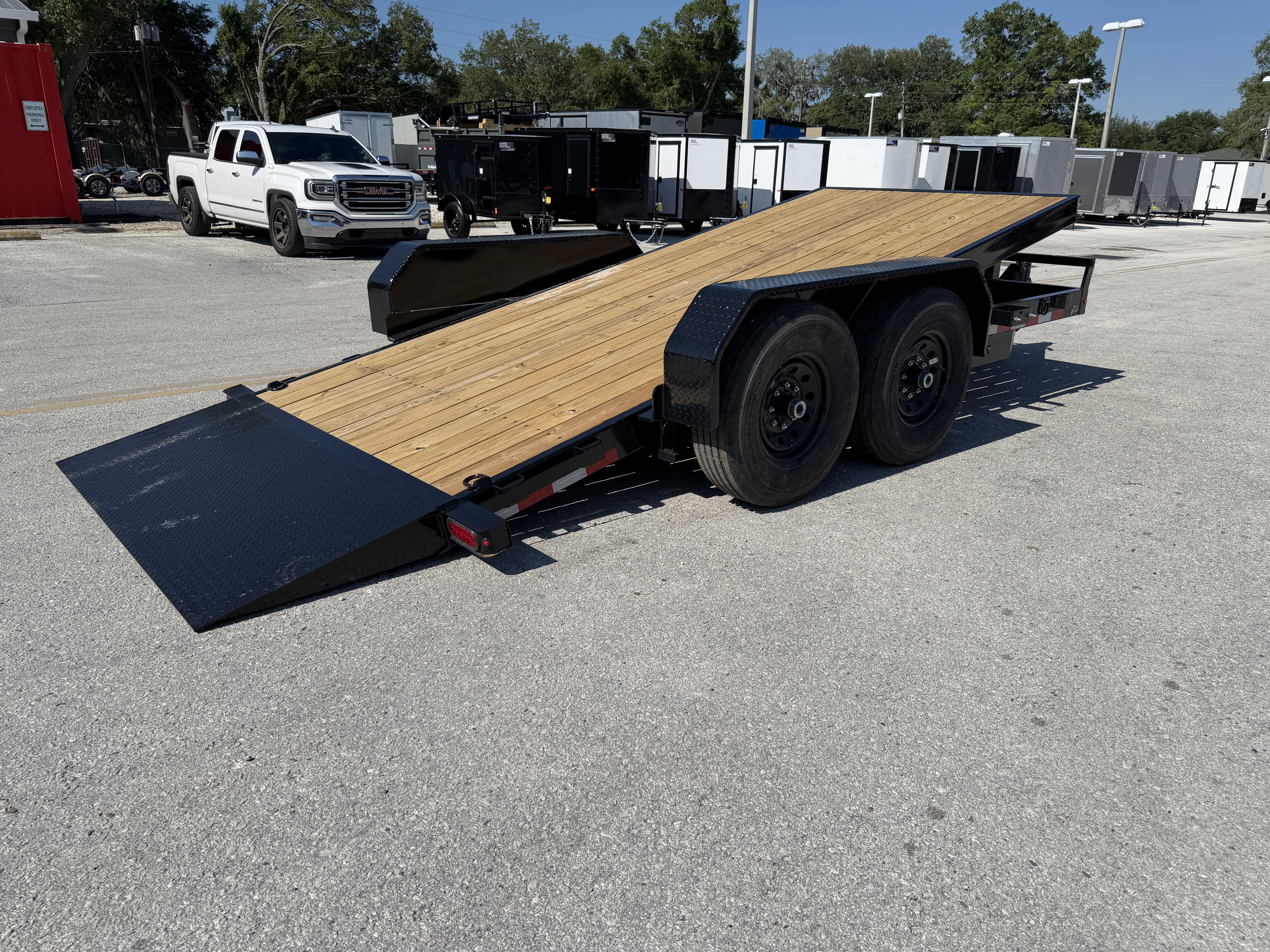 New 2026 Sure-Trac 7X16 14K Tilt Deck Equipment Trailer