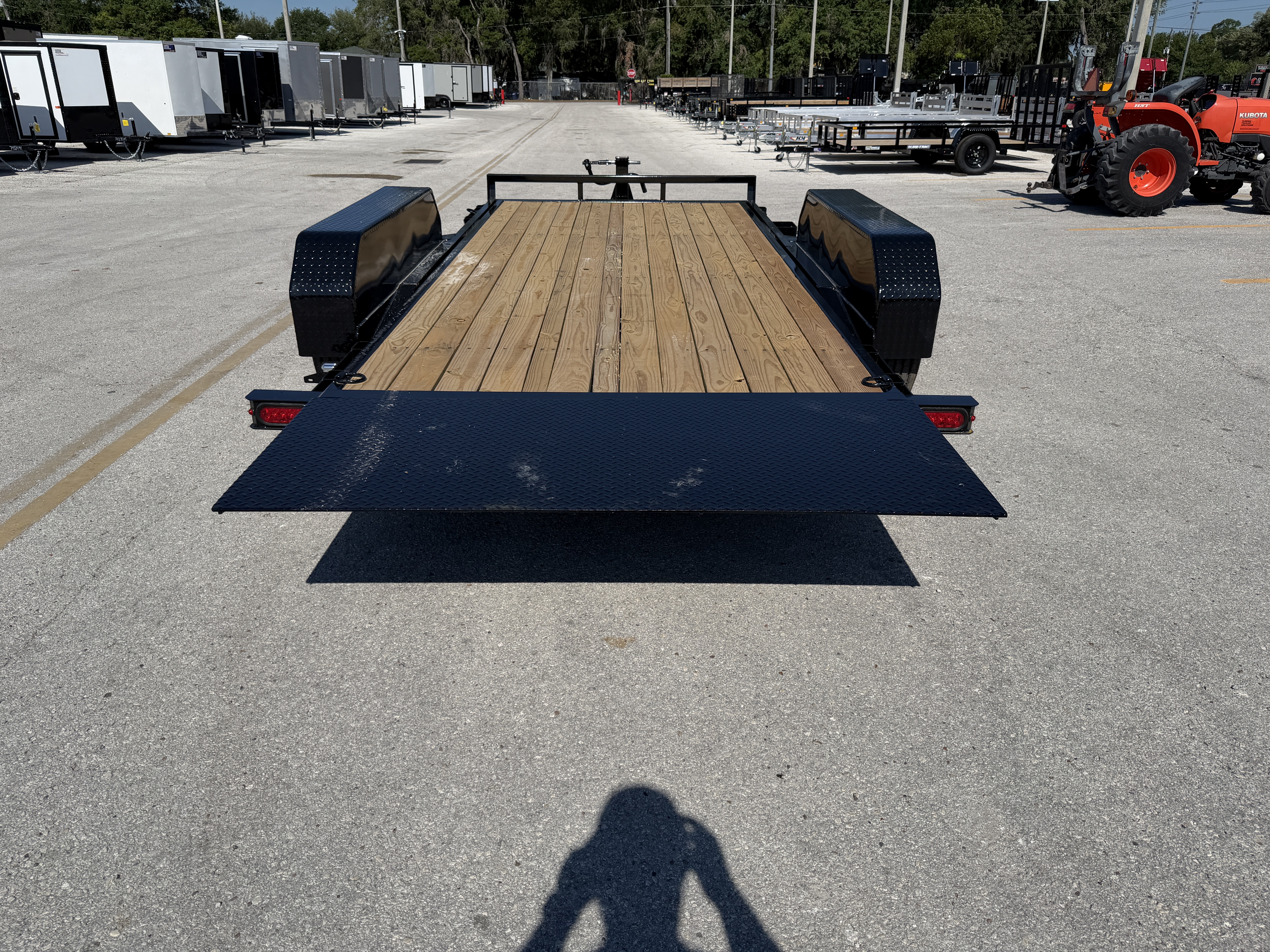 New 2026 Sure-Trac 7X16 14K Tilt Deck Equipment Trailer
