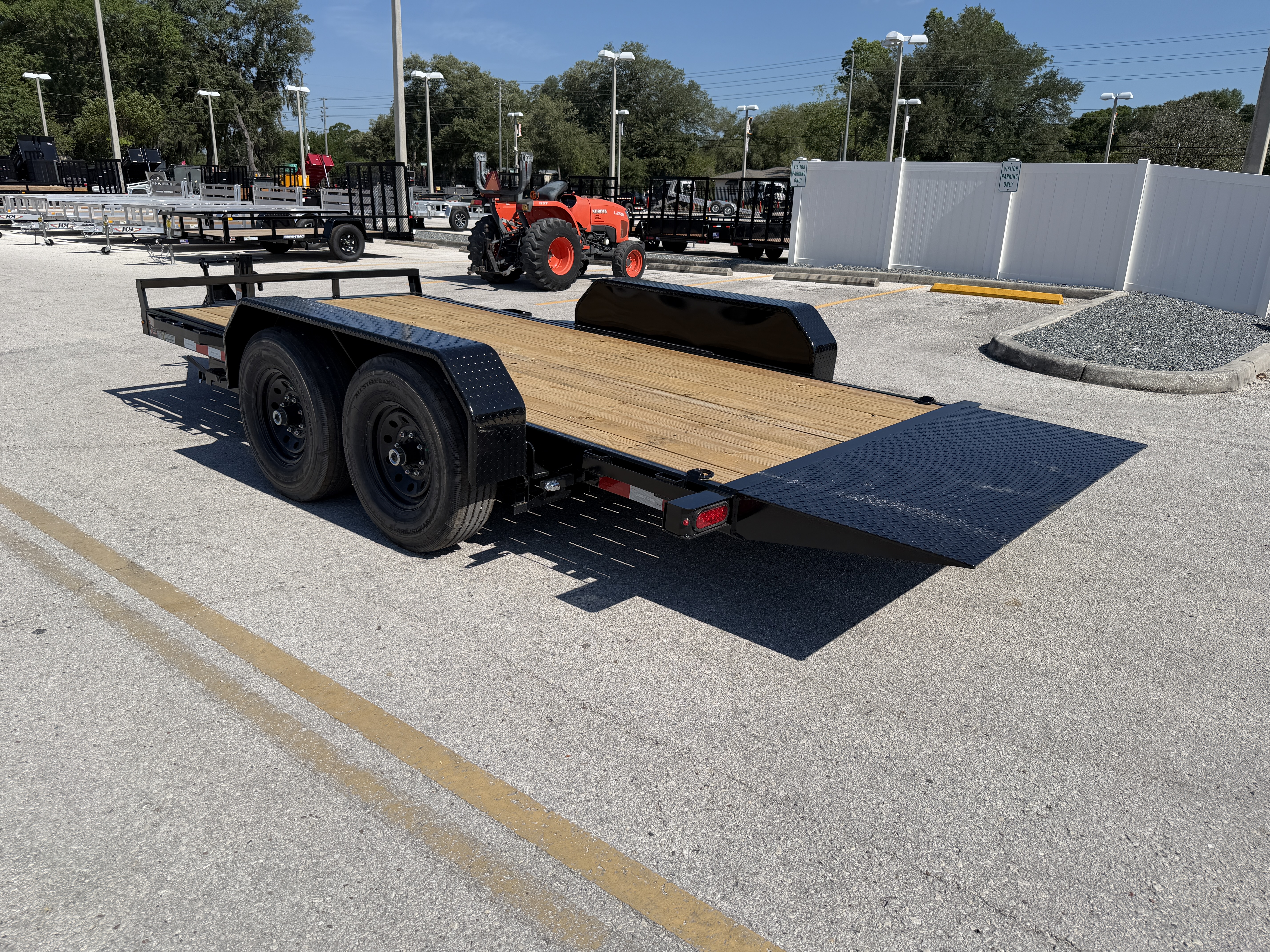 New 2026 Sure-Trac 7X16 14K Tilt Deck Equipment Trailer