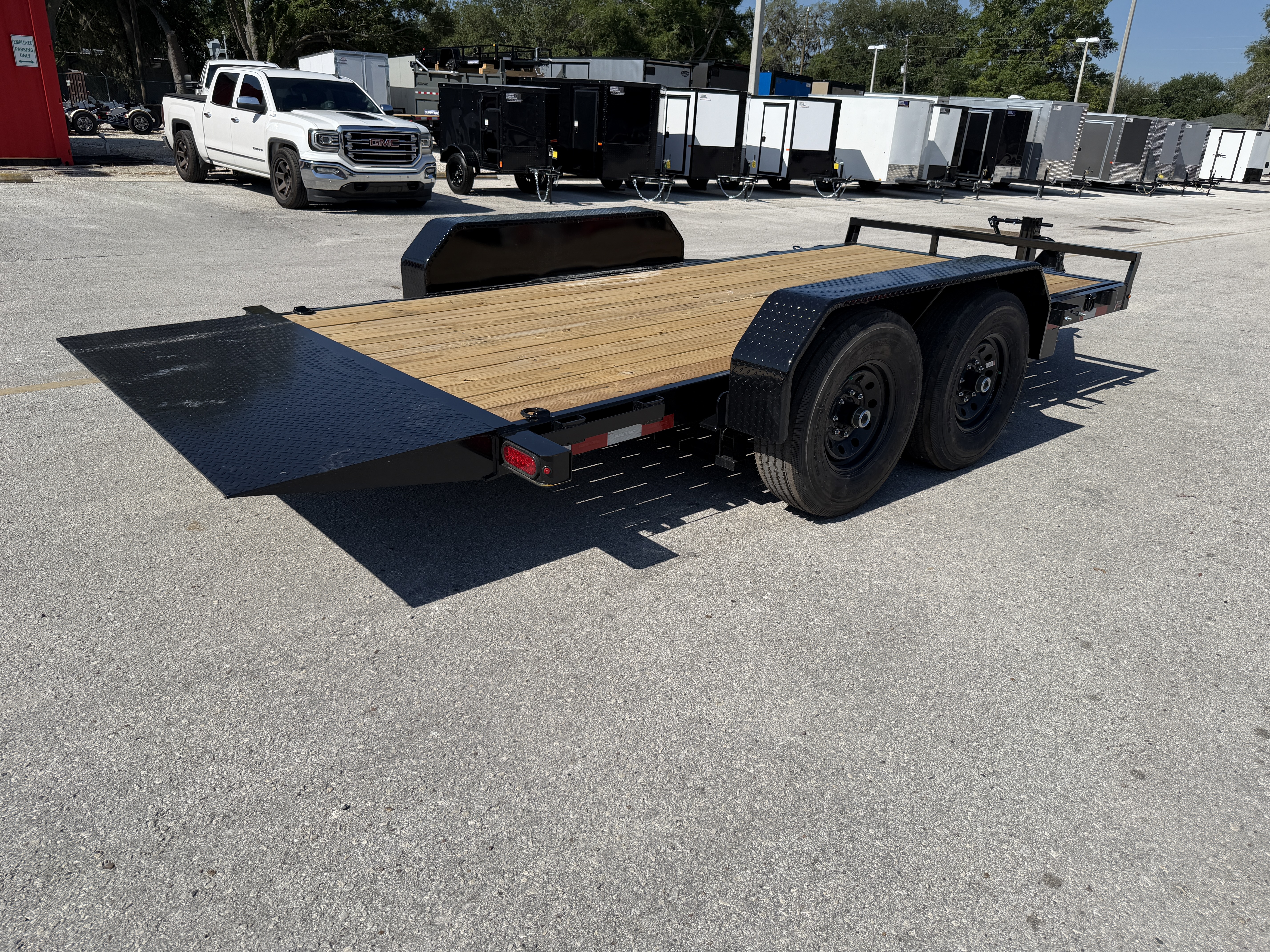 New 2026 Sure-Trac 7X16 14K Tilt Deck Equipment Trailer