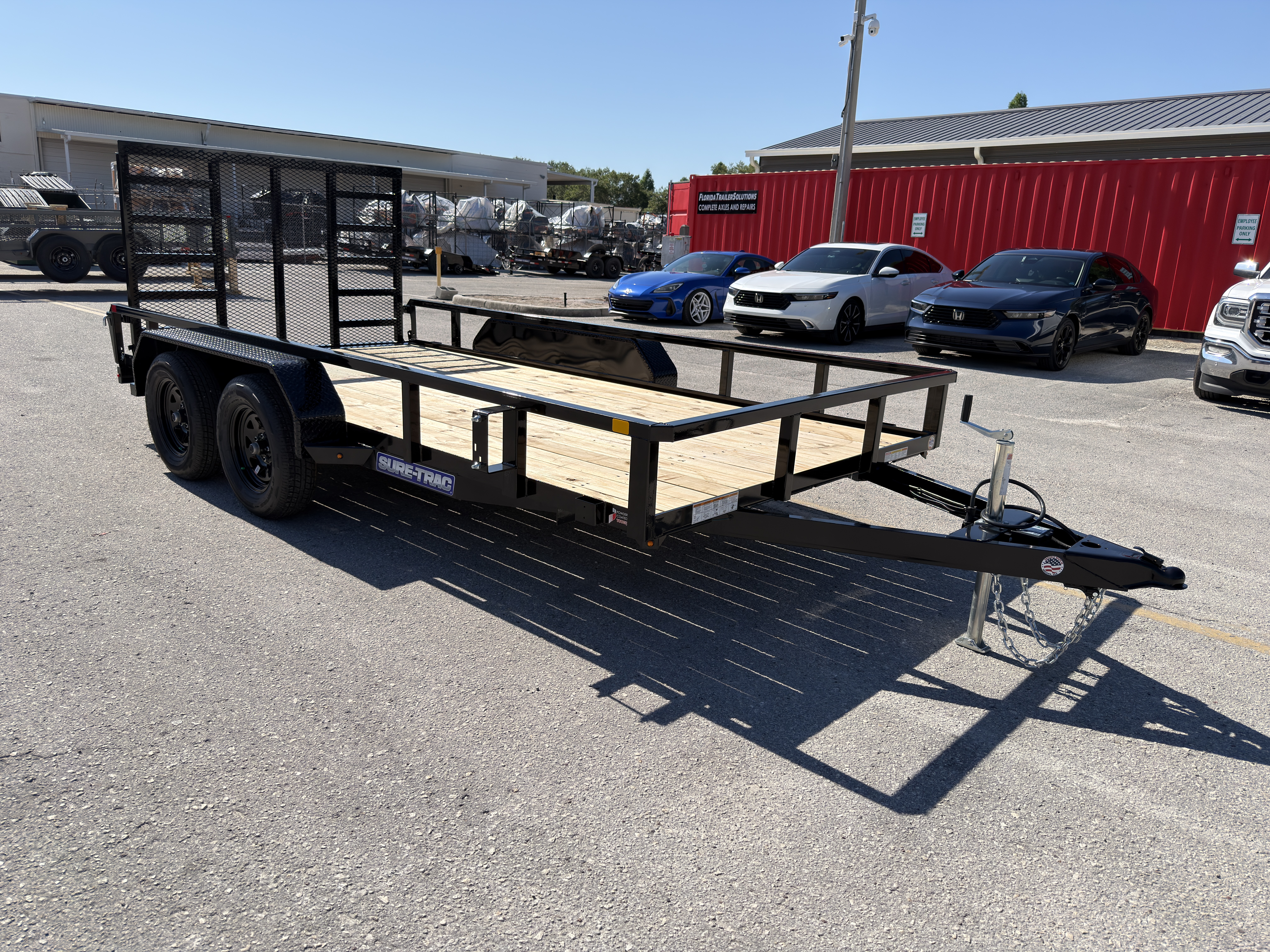 New 2026 Sure-Trac 7X14 7K Utility Trailer
