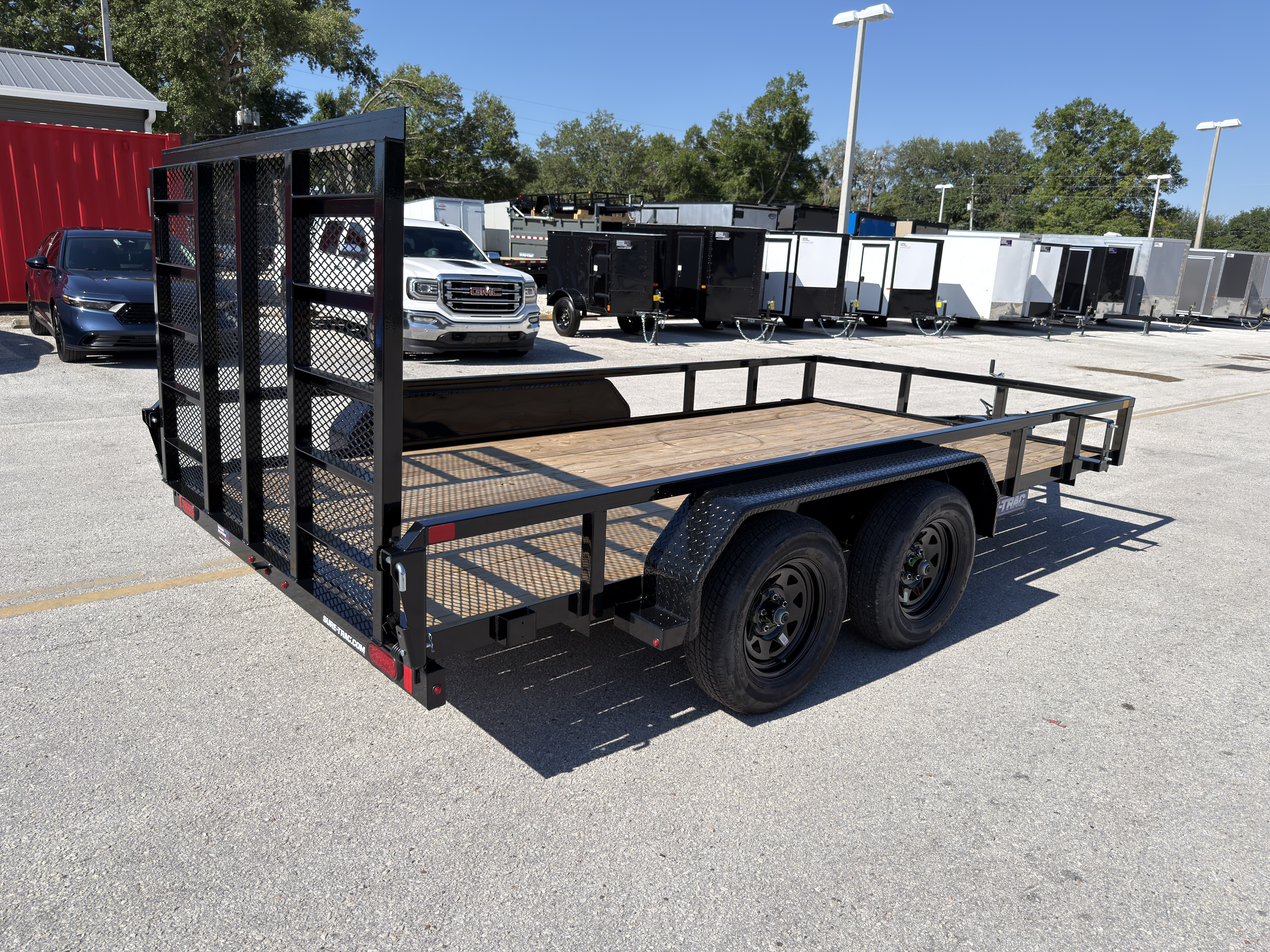 New 2026 Sure-Trac 7X14 7K Utility Trailer