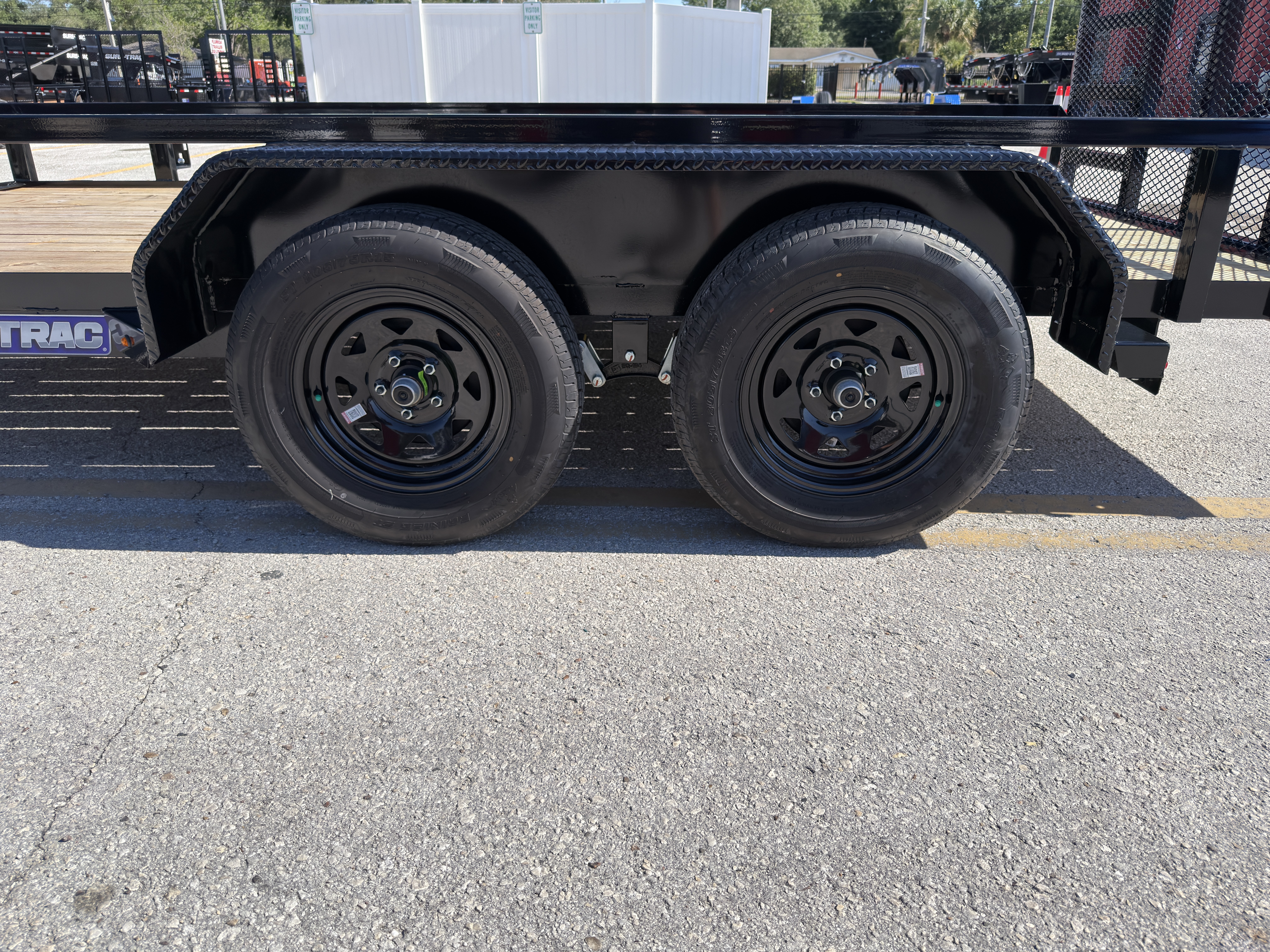 New 2026 Sure-Trac 7X14 7K Utility Trailer