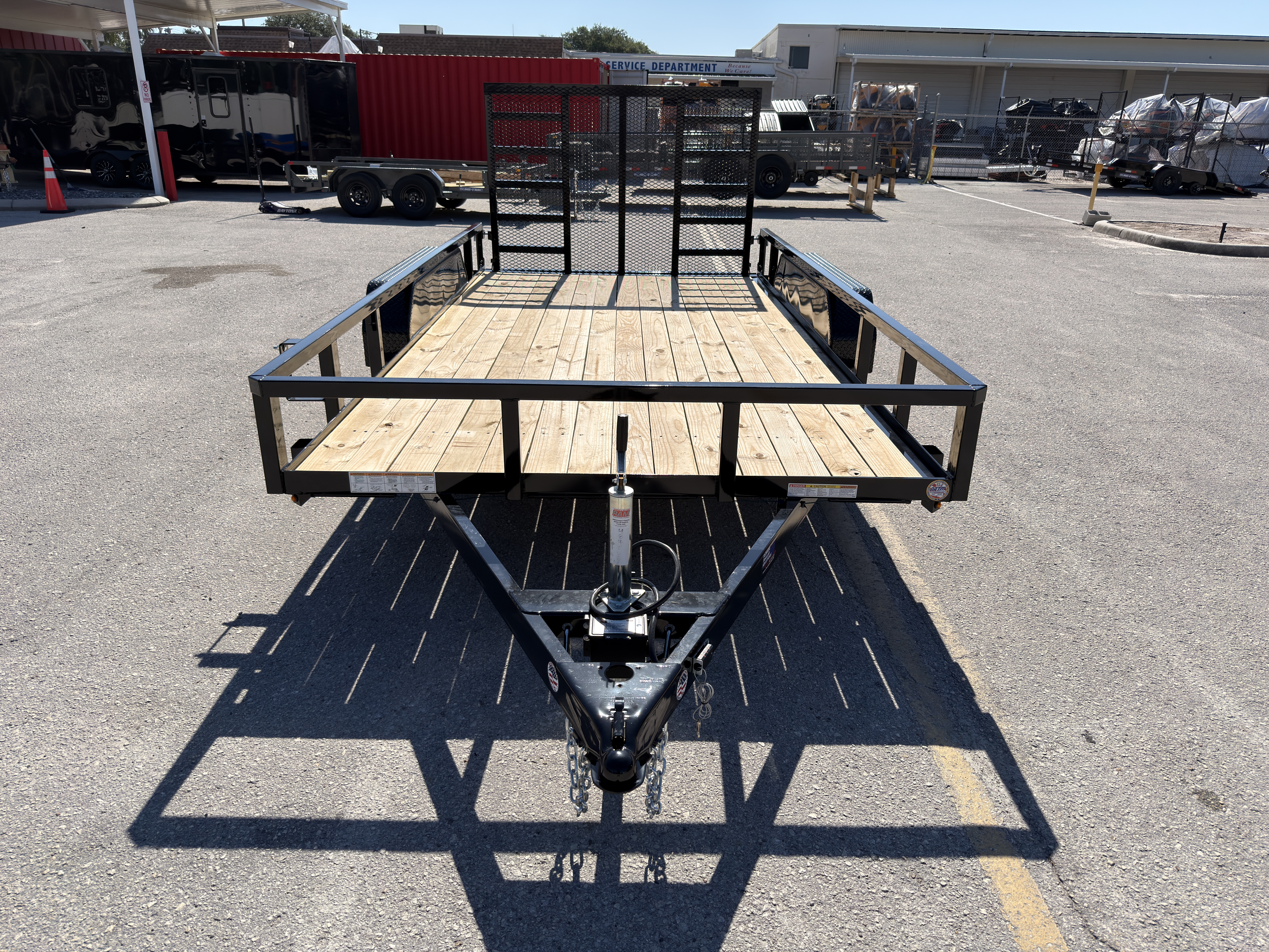 New 2026 Sure-Trac 7X14 7K Utility Trailer