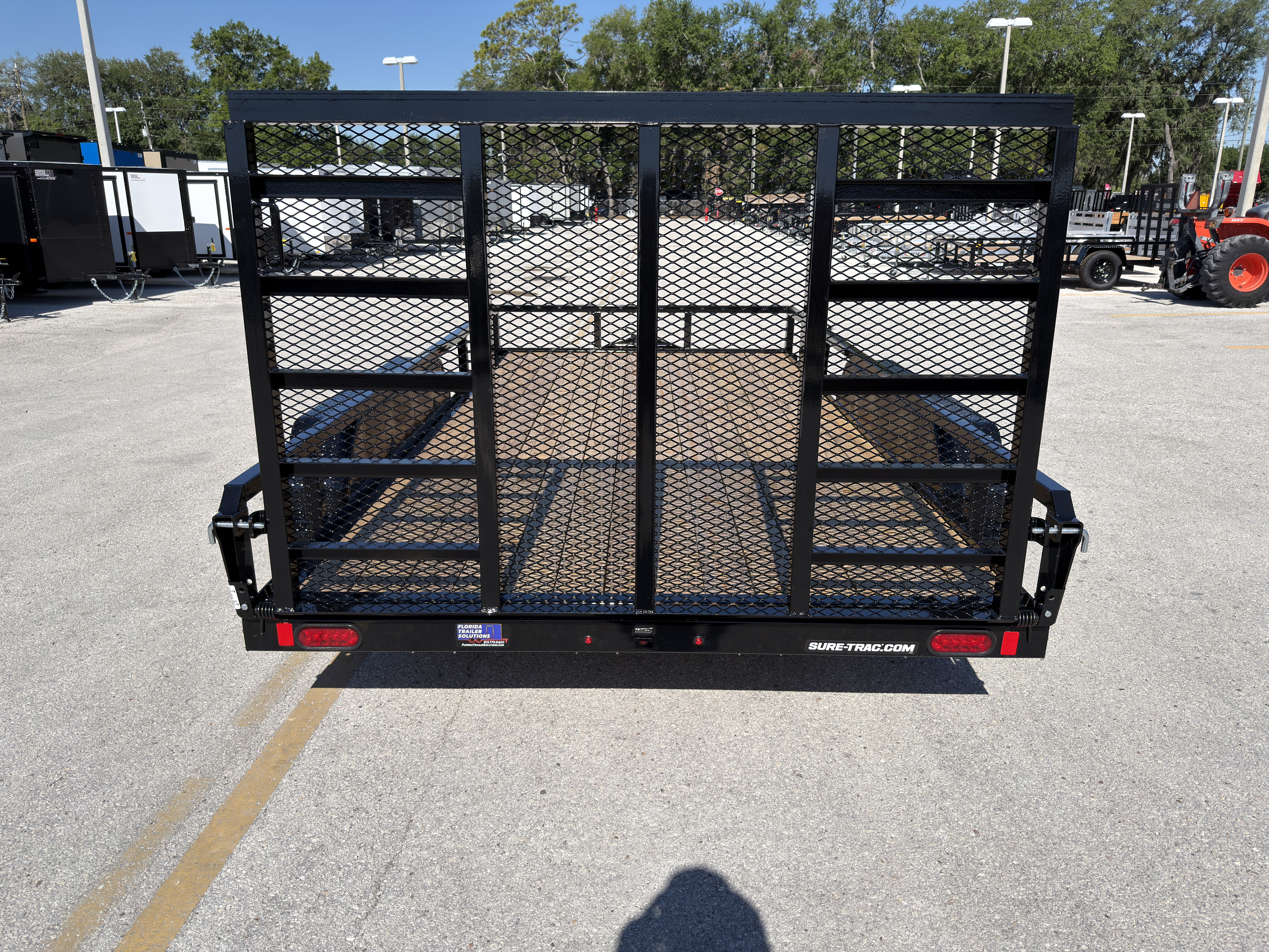 New 2026 Sure-Trac 7X14 7K Utility Trailer