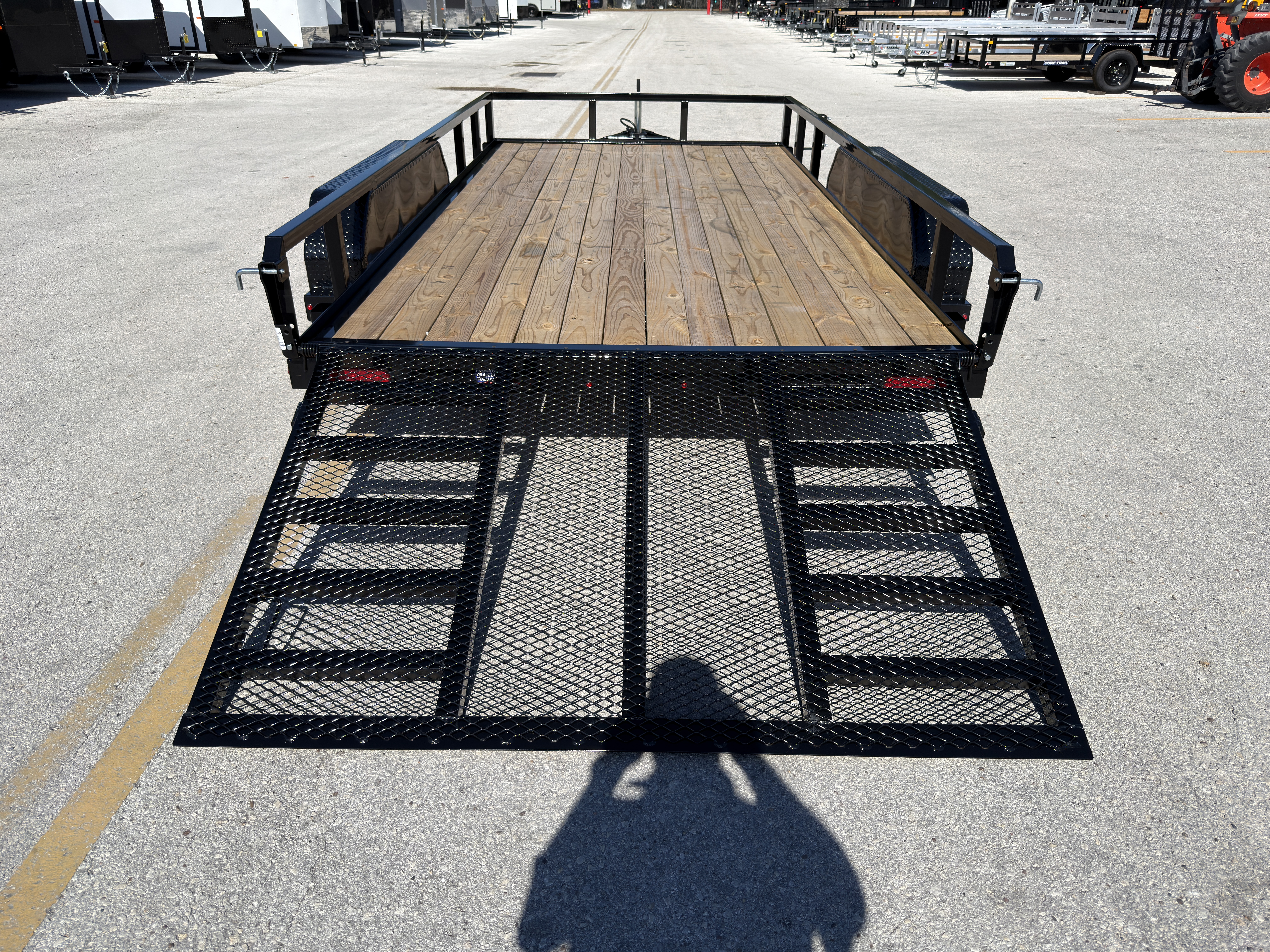 New 2026 Sure-Trac 7X14 7K Utility Trailer