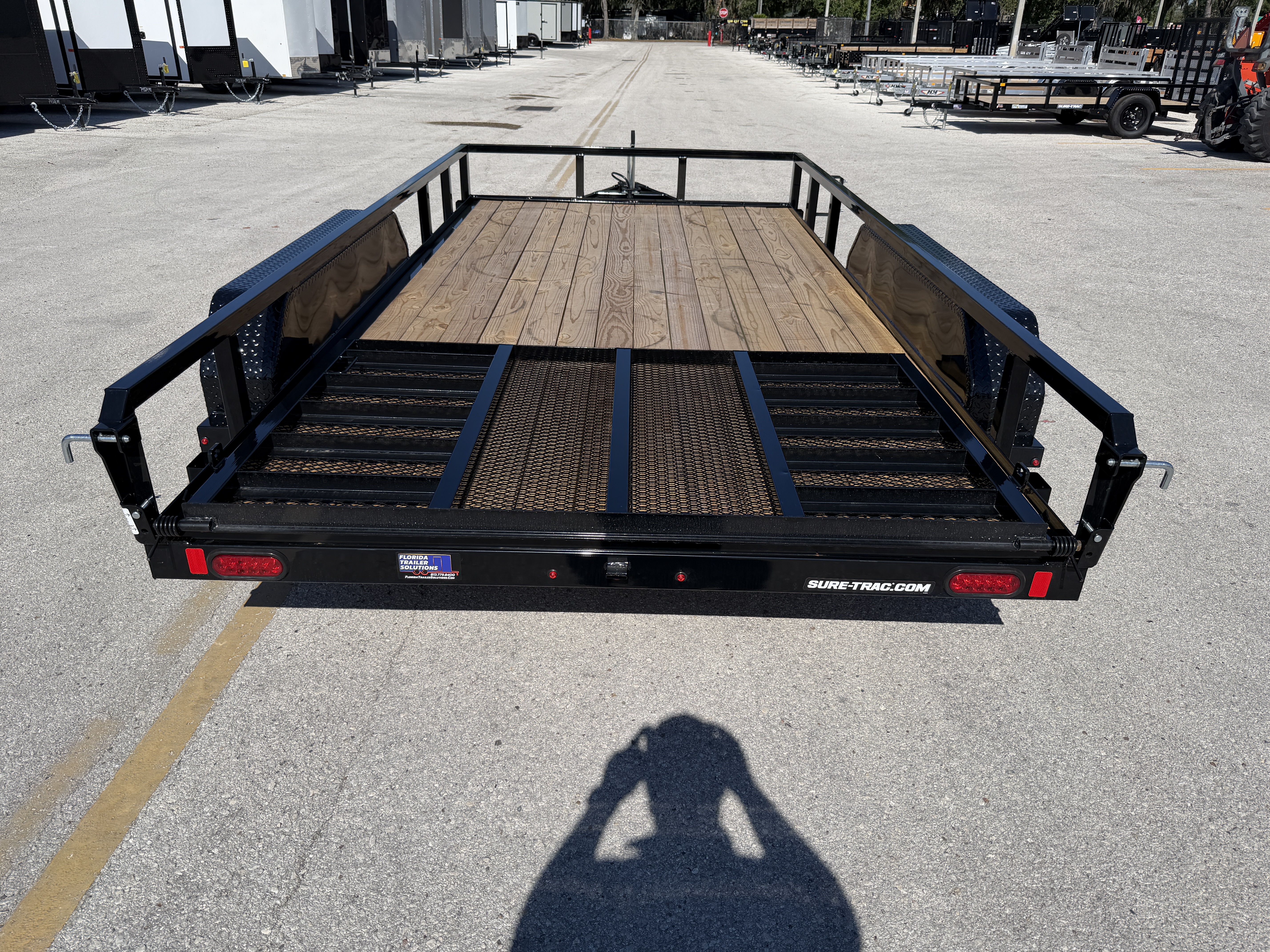 New 2026 Sure-Trac 7X14 7K Utility Trailer