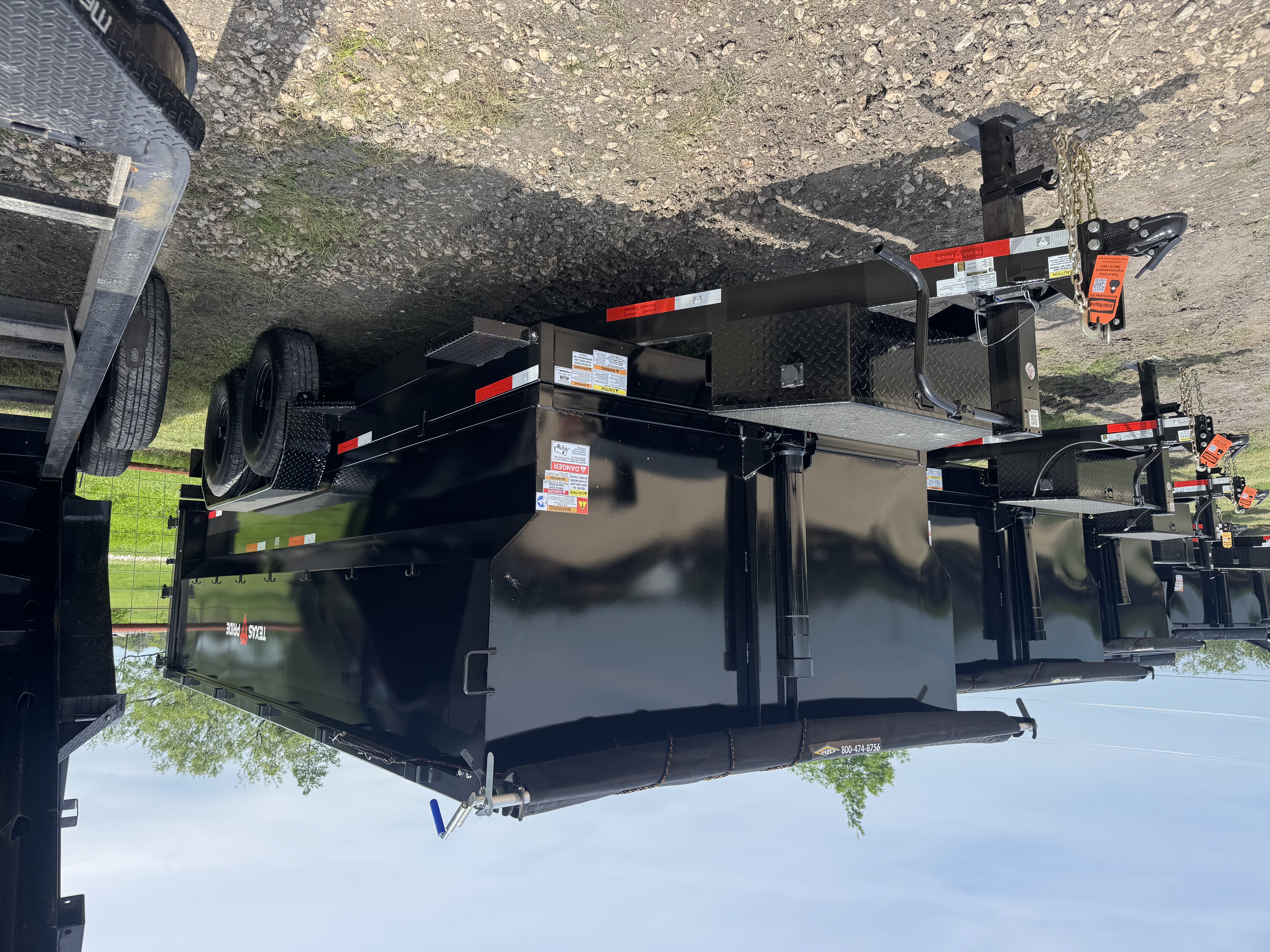 New 2026 Texas Pride Trailers DT716416KBP-7776 Dump Trailer