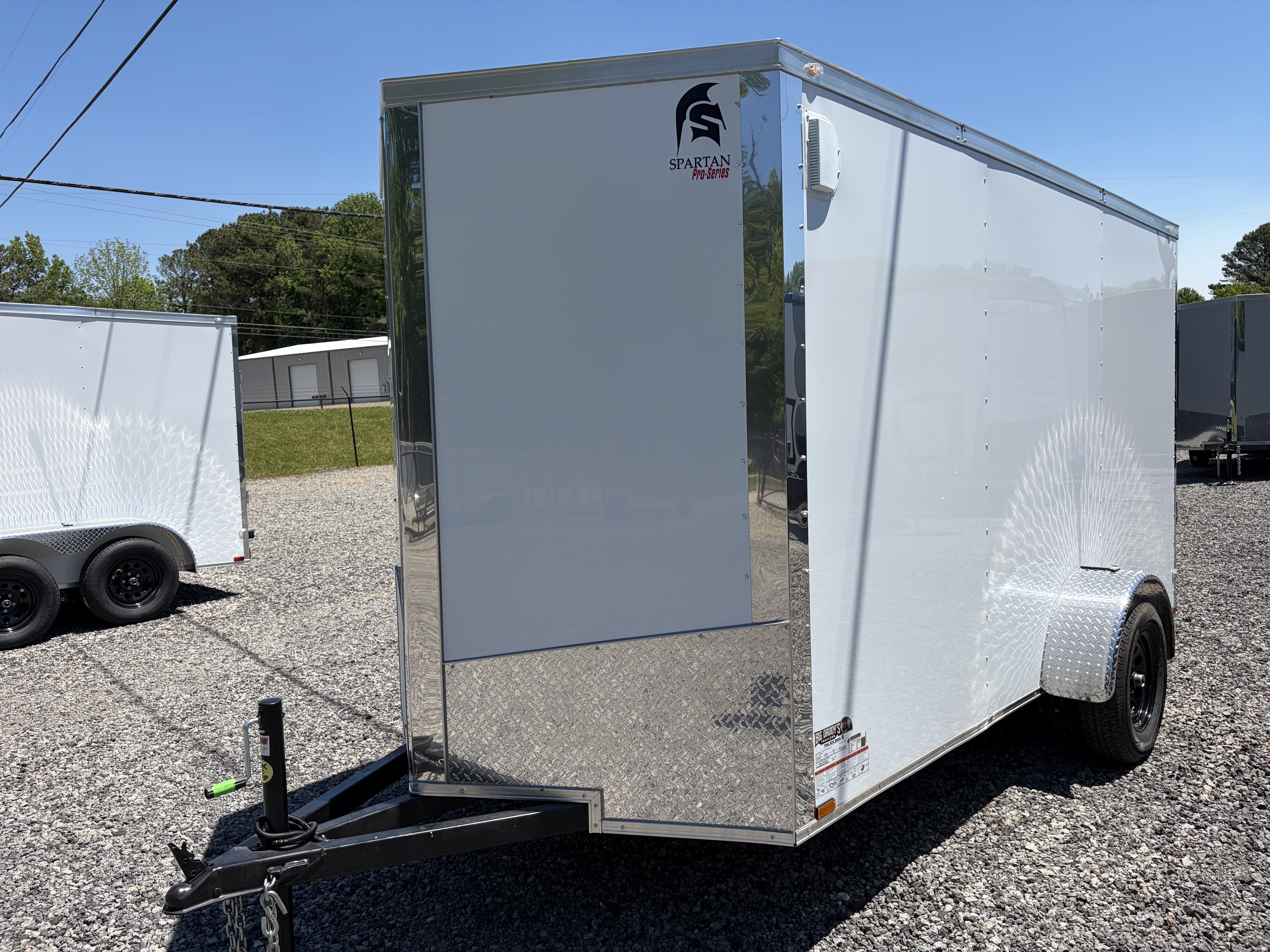 New 2026 Spartan Cargo 6X12 Enclosed PRO-SERIES Trailer, PolyCor, Single Axle, 6'6" Interior, StableDeck, Full Thermoply Ceiling Liner