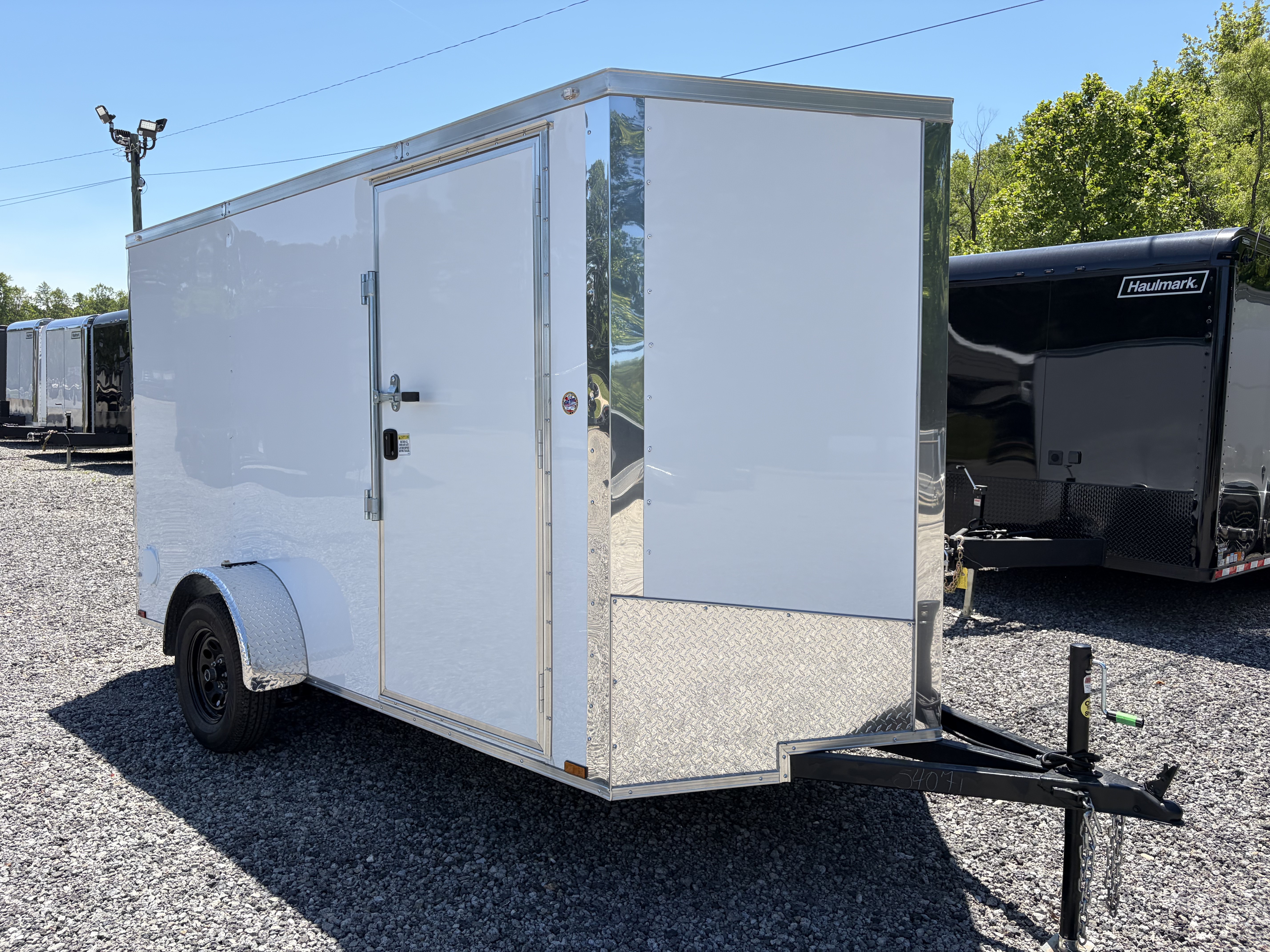 New 2026 Spartan Cargo 6X12 Enclosed PRO-SERIES Trailer, PolyCor, Single Axle, 6'6  Interior, StableDeck, Full Thermoply Ceiling Liner