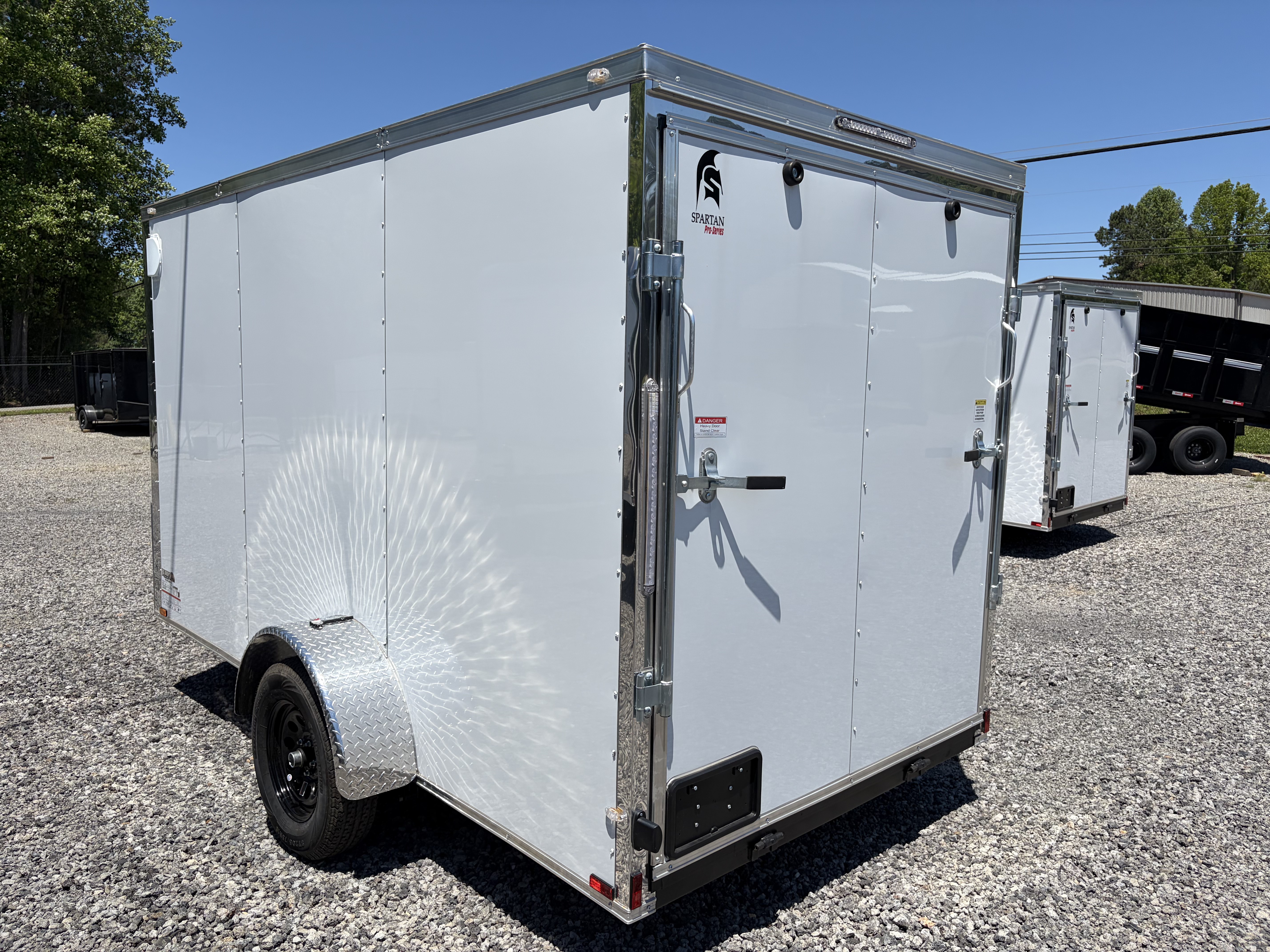New 2026 Spartan Cargo 6X12 Enclosed PRO-SERIES Trailer, PolyCor, Single Axle, 6'6" Interior, StableDeck, Full Thermoply Ceiling Liner