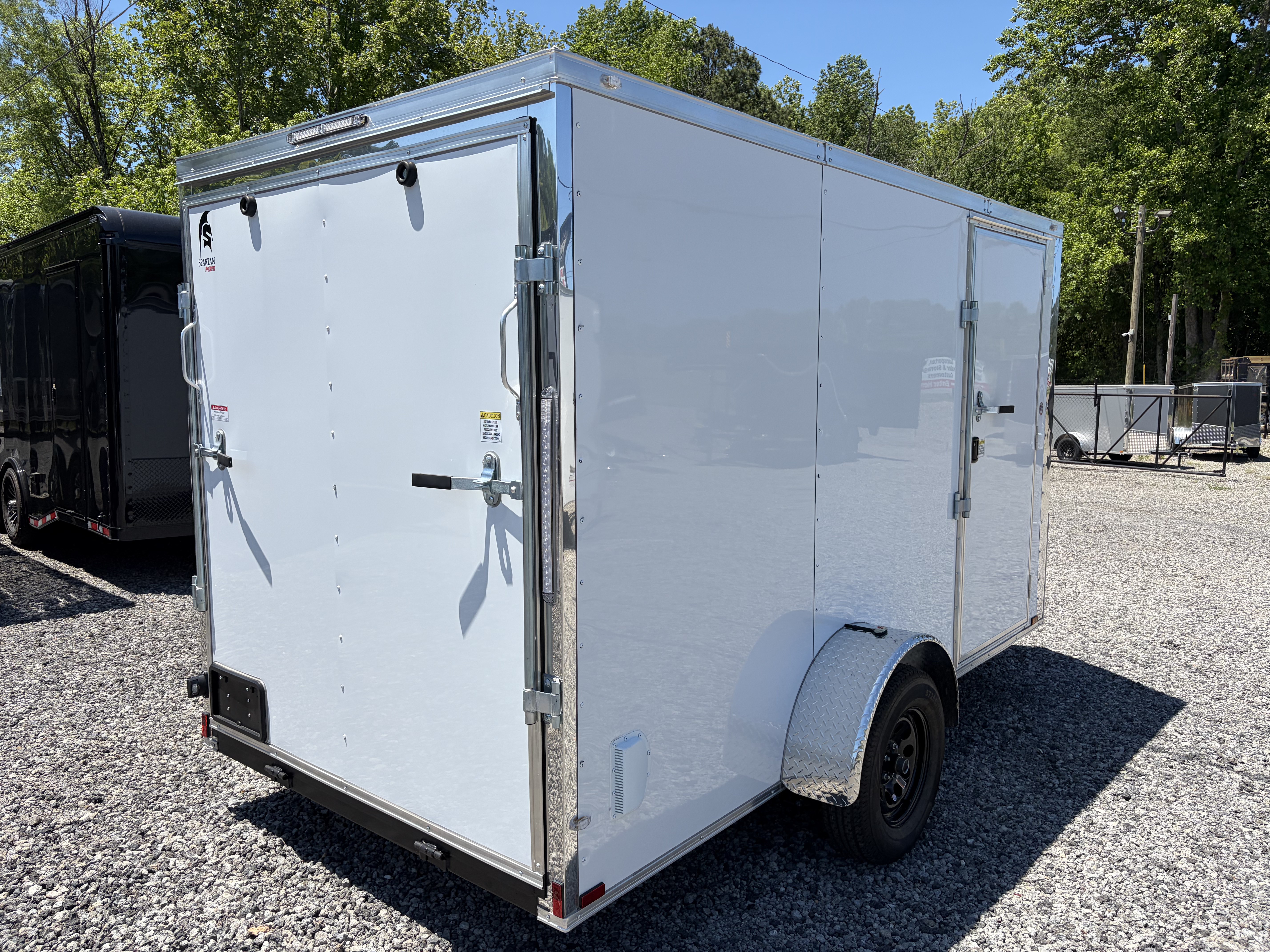New 2026 Spartan Cargo 6X12 Enclosed PRO-SERIES Trailer, PolyCor, Single Axle, 6'6" Interior, StableDeck, Full Thermoply Ceiling Liner