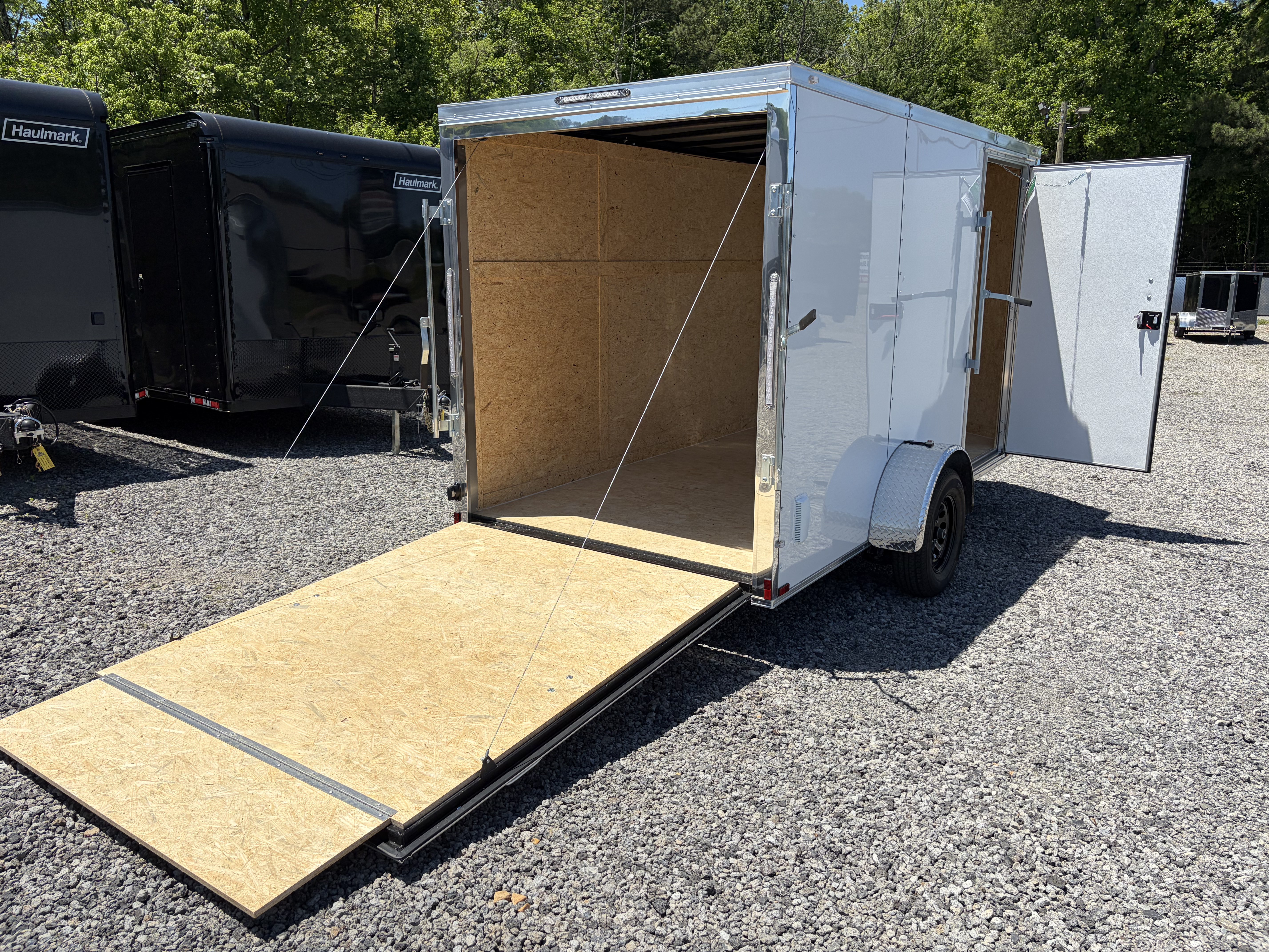 New 2026 Spartan Cargo 6X12 Enclosed PRO-SERIES Trailer, PolyCor, Single Axle, 6'6" Interior, StableDeck, Full Thermoply Ceiling Liner